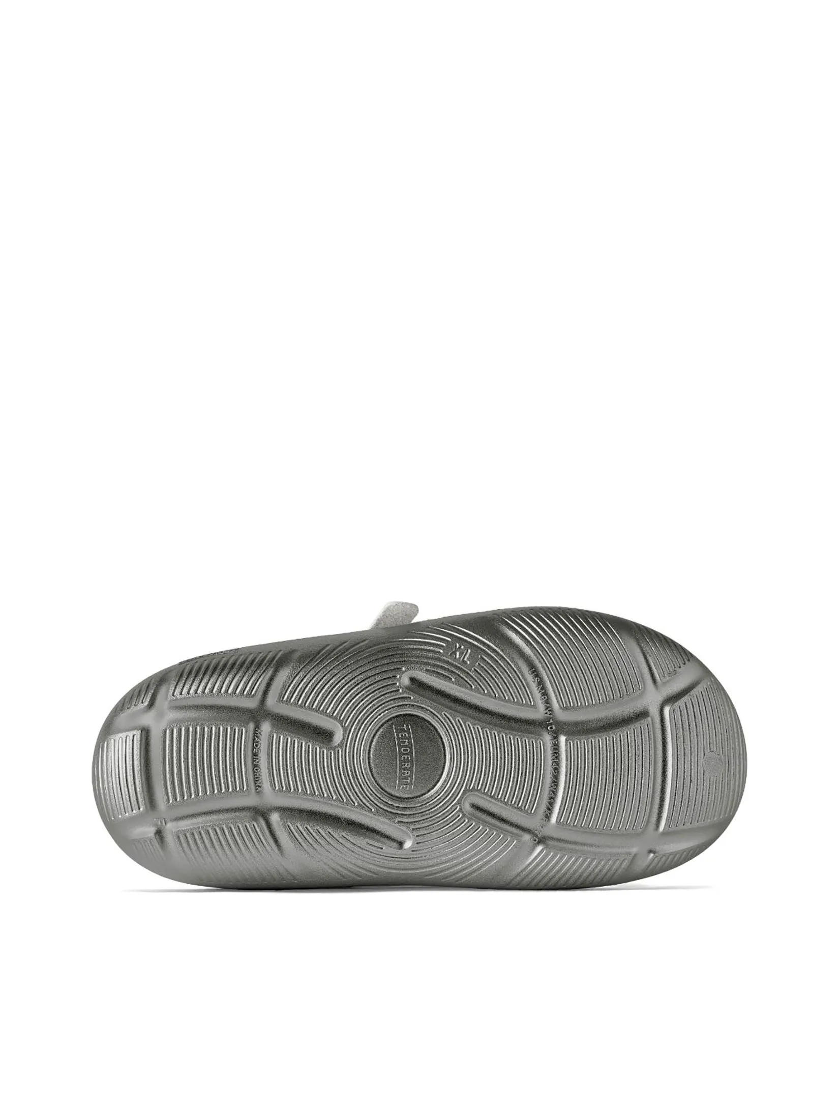 TAW&TOE Unisex Sandals Zerovity Flip Flop OG Metal Silver