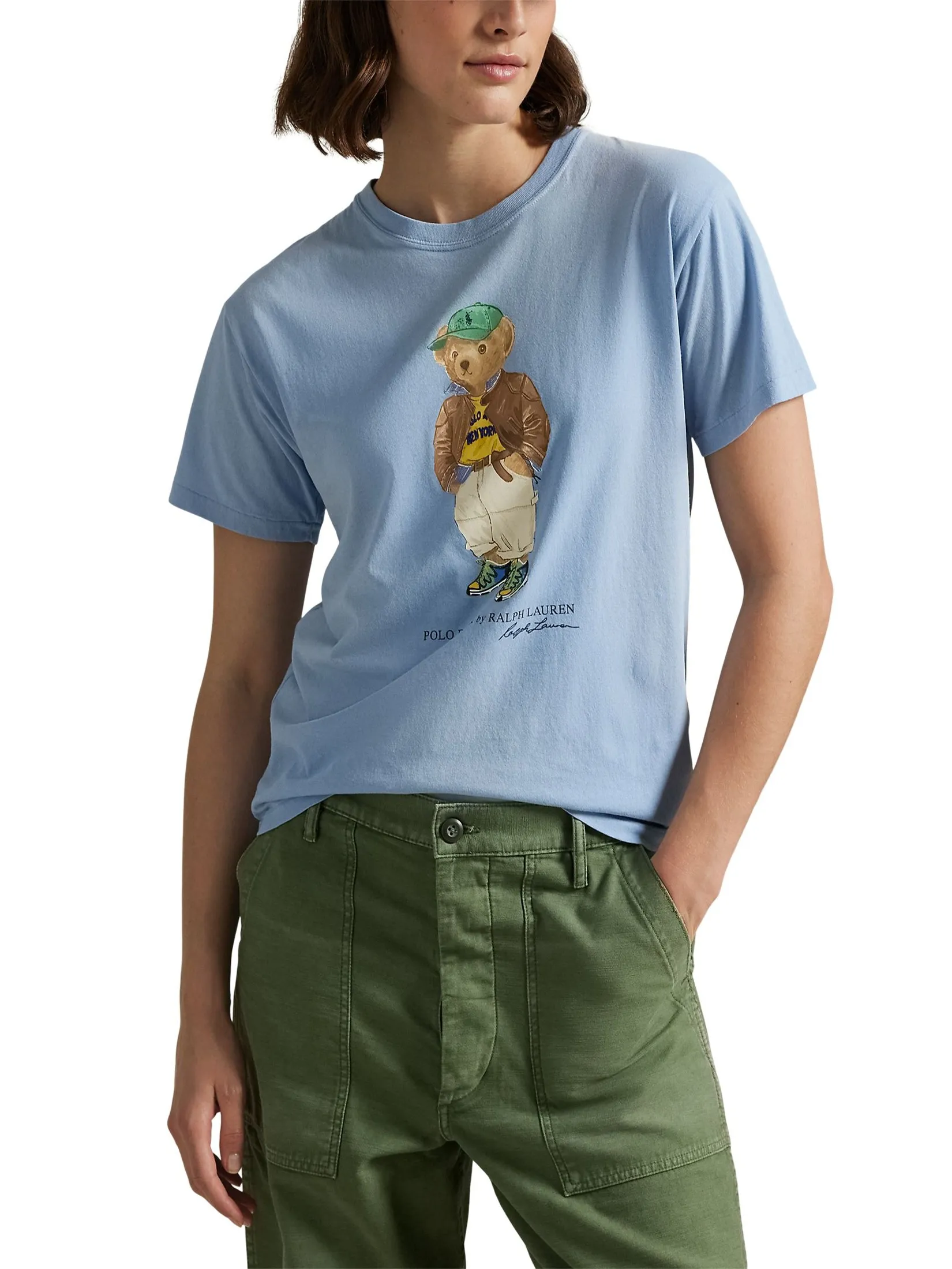 POLO RALPH LAUREN T-Shirt Women WMPOKNINCU21167 Blue