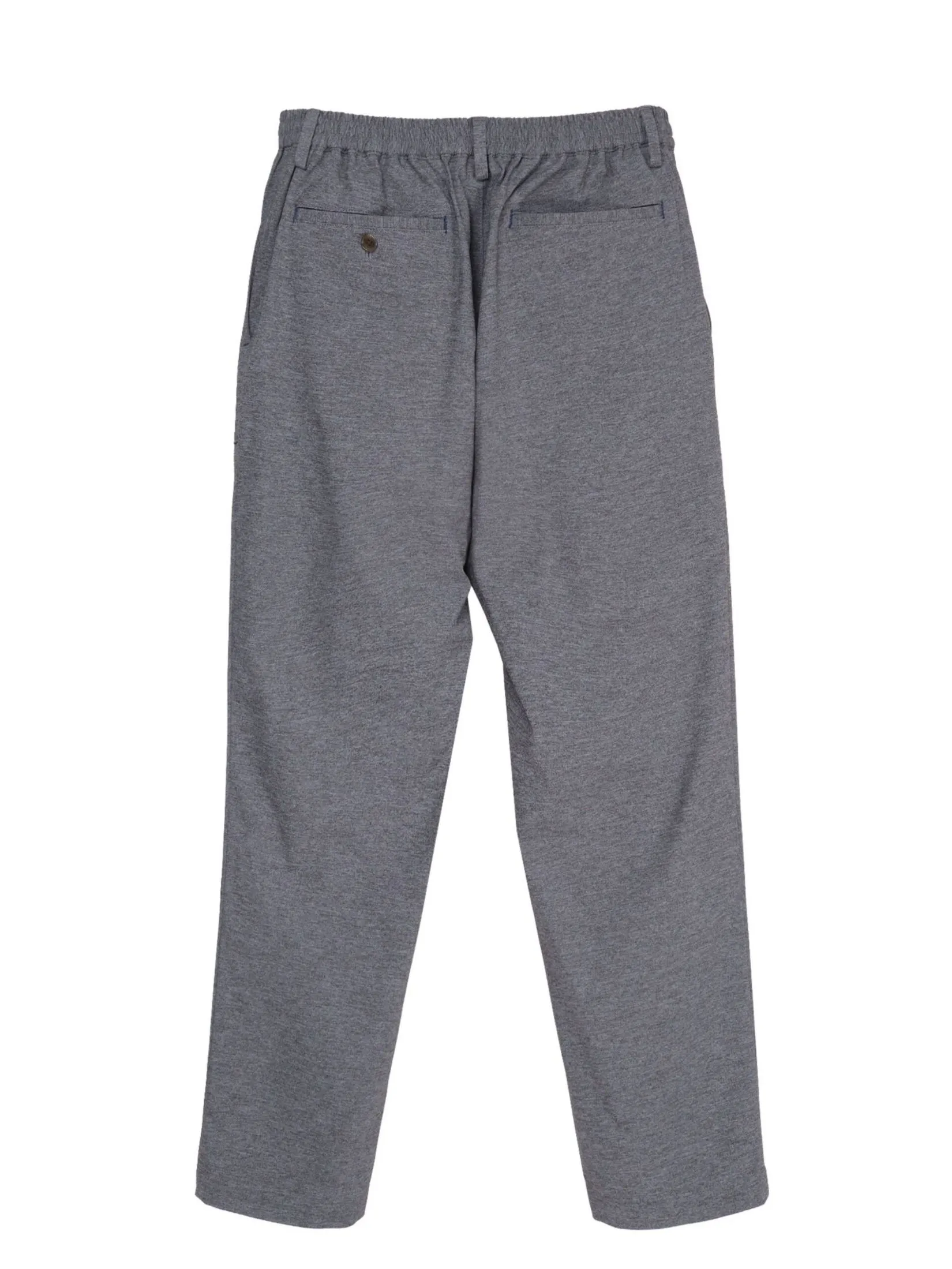 TAKEO KIKUCHI MEN GREY DOT JERSEY EASY PANTS