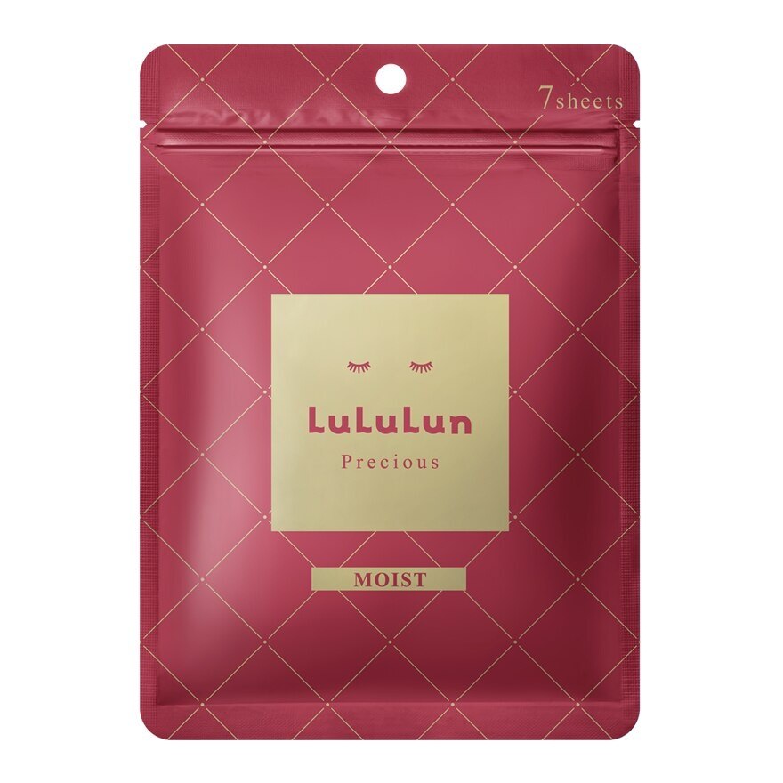Lululun Face Mask Lululun Precious R 4KS 7'S แผ่นมาส์กหน้า ชะลอริ้วรอย ผิวดูกระชับ