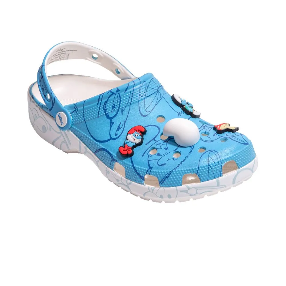 CROCS Unisex Casual Shoes Smurfs Classic Clog Blue - CR024SH848EKTH