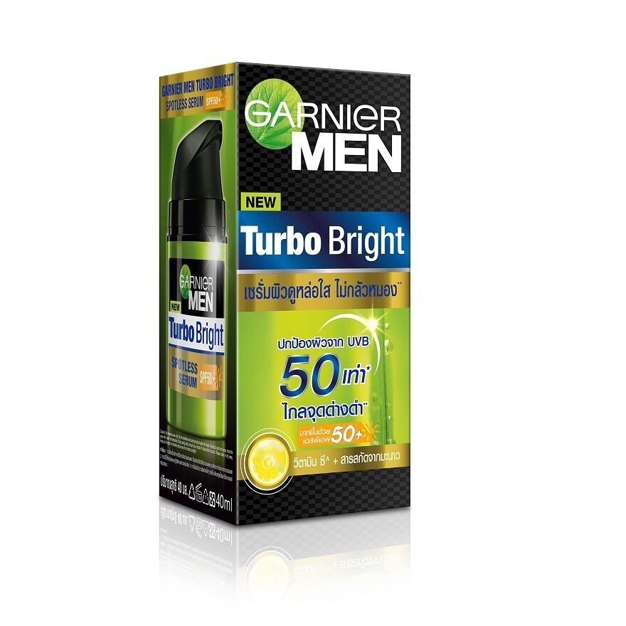 Garnier Men Serum Turbo Bright Spotless SPF50+ 40 Ml.