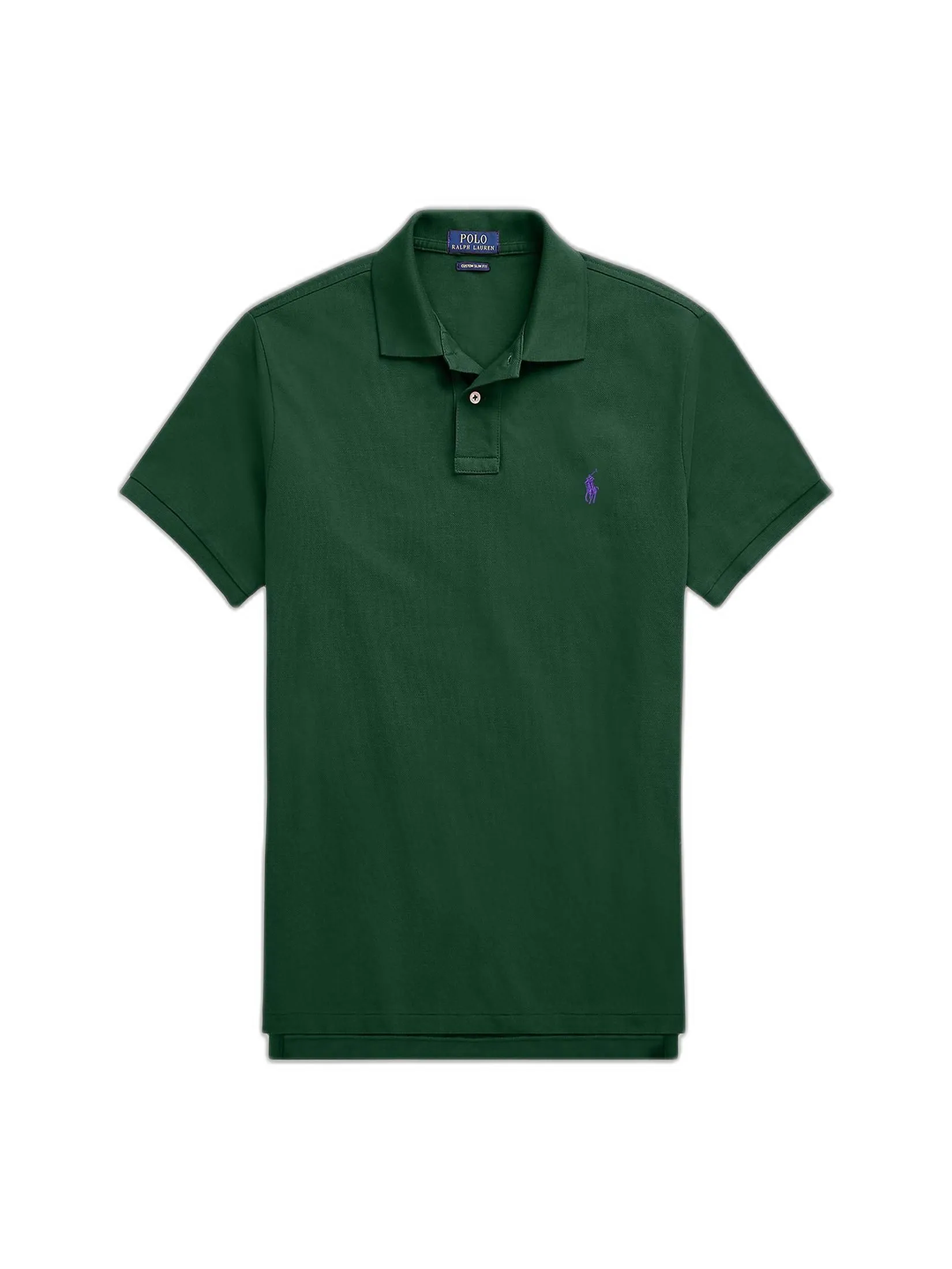 POLO RALPH LAUREN Polo Ralph Lauren POLO-Custom Slim Fit Mesh Polo Shirt MNPOKNI1N820334 300 GREEN