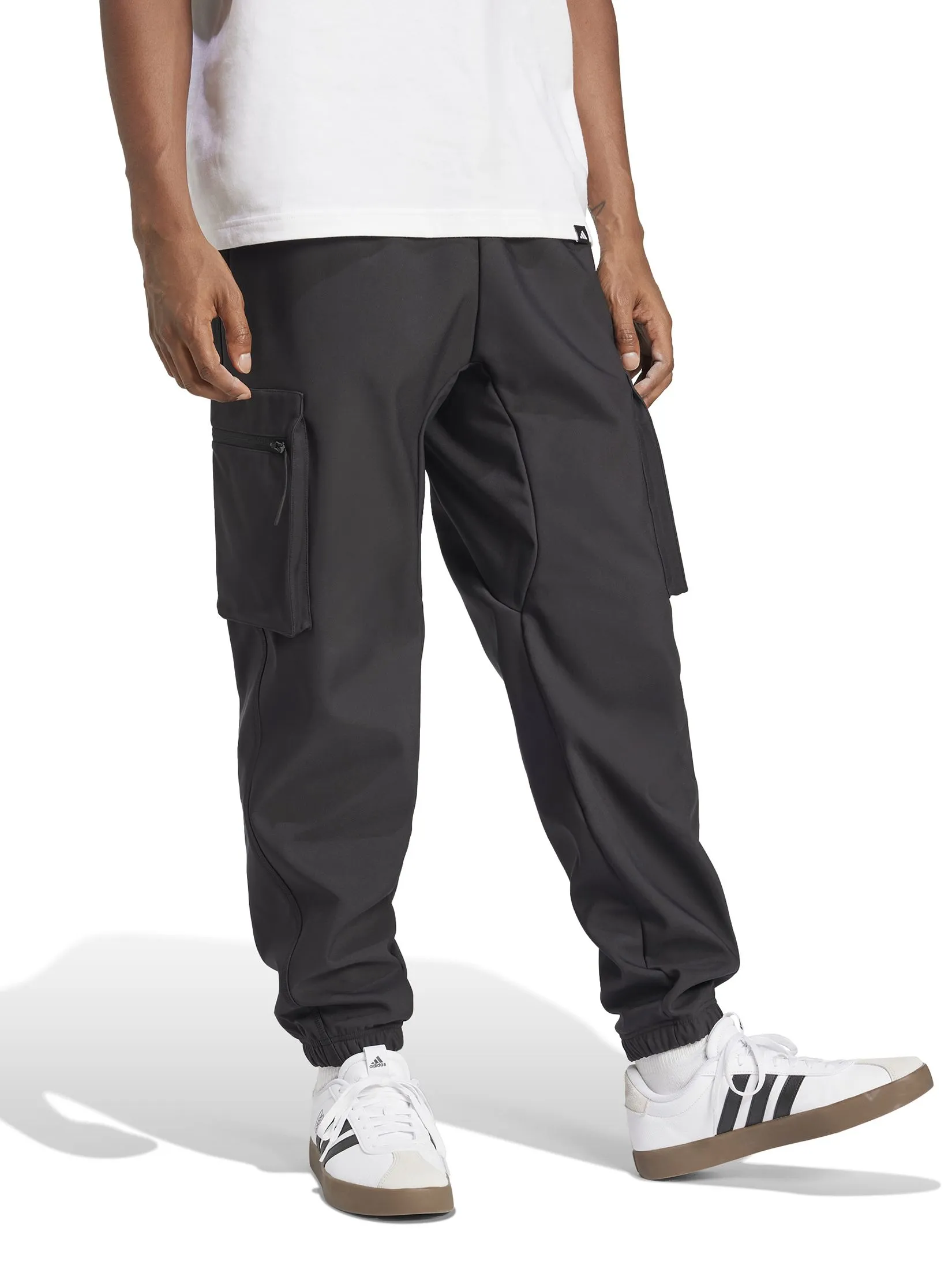 ADIDAS Men Cargo Trousers City Escape Premium Black