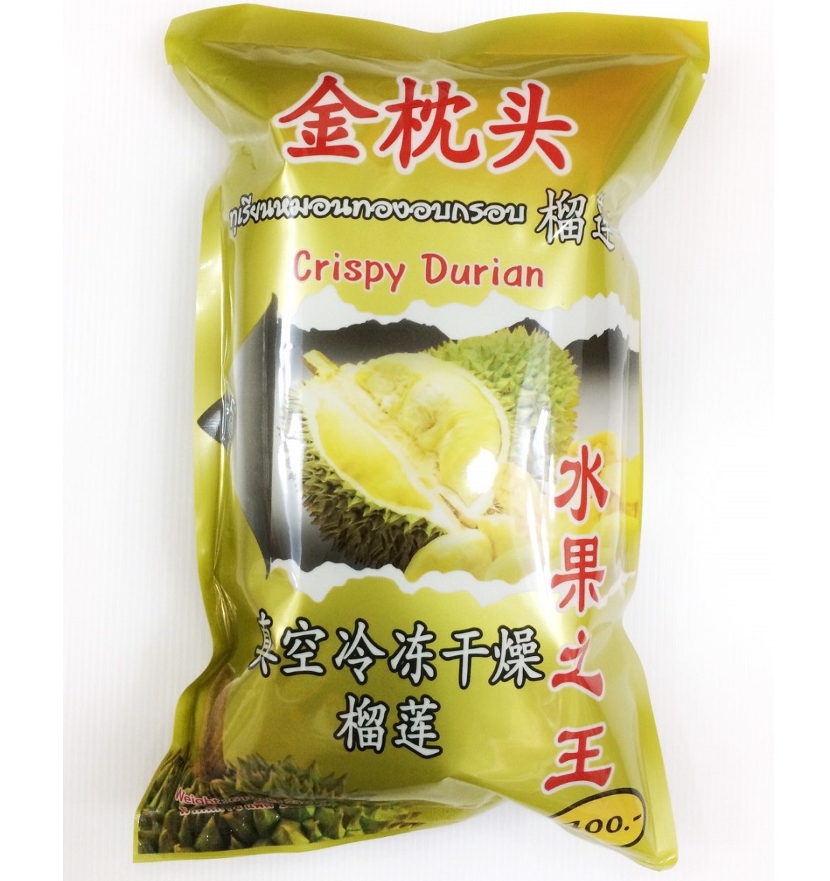 Дегидрированный хрустящий дуриан 200 гр