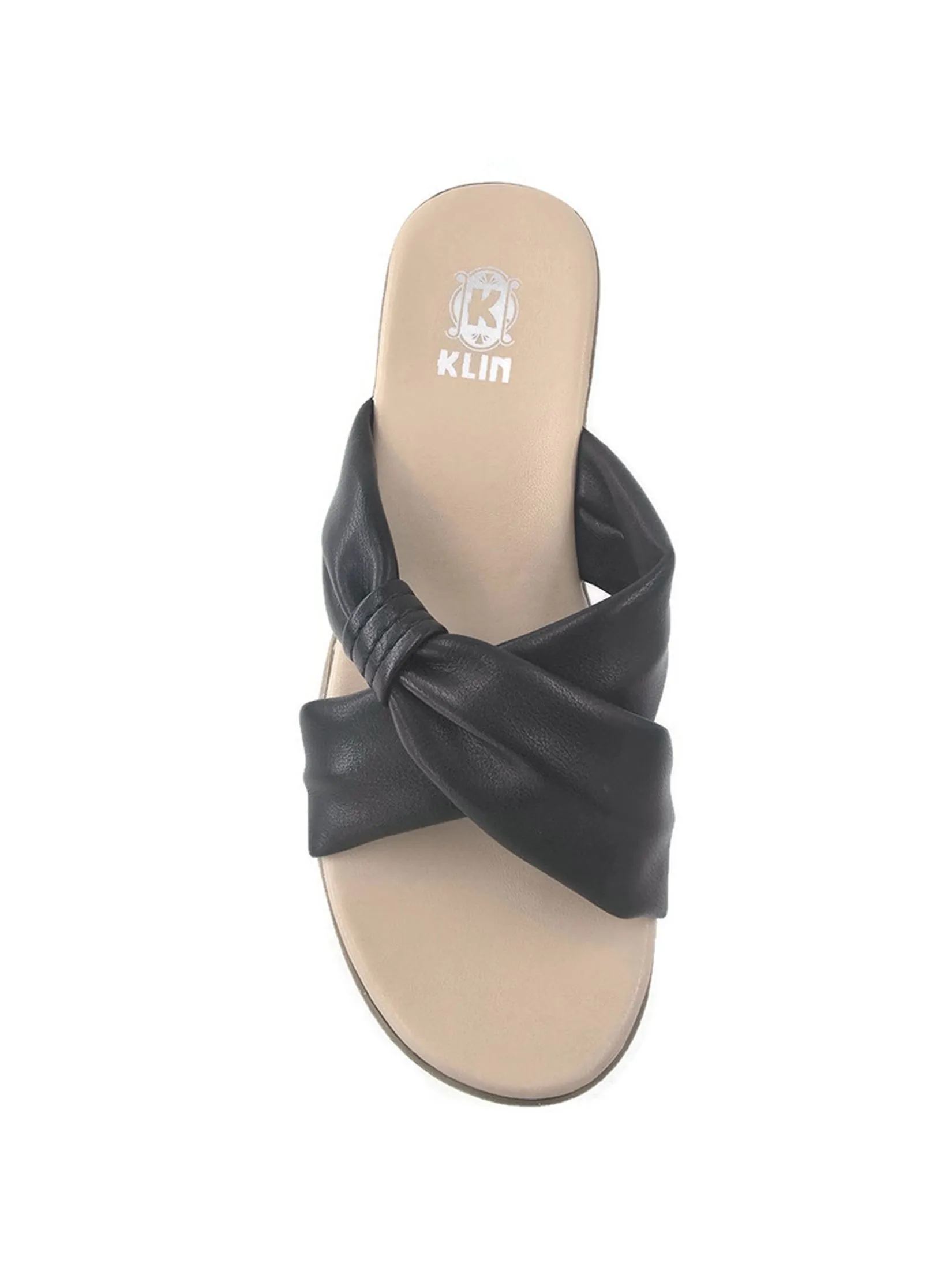 KLIN Woman Wedge Sandals Black