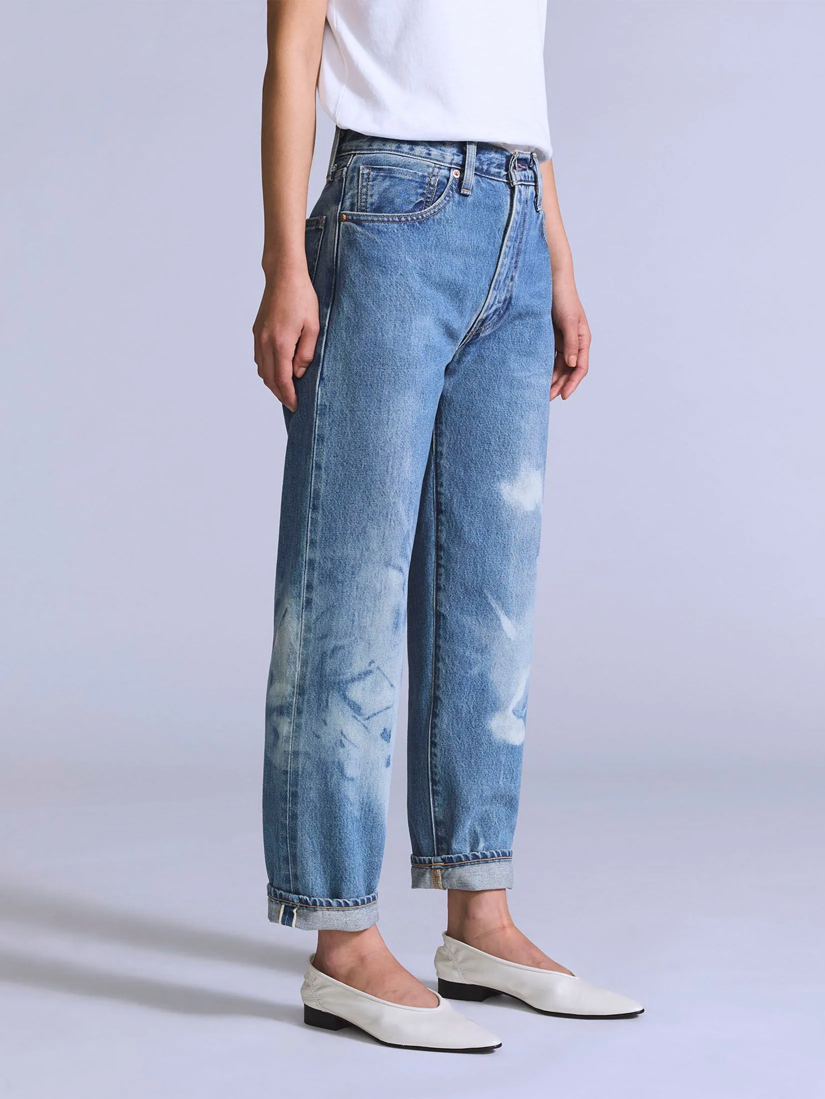 LEVI'S Blue Tab Women's Column Jeans Blue