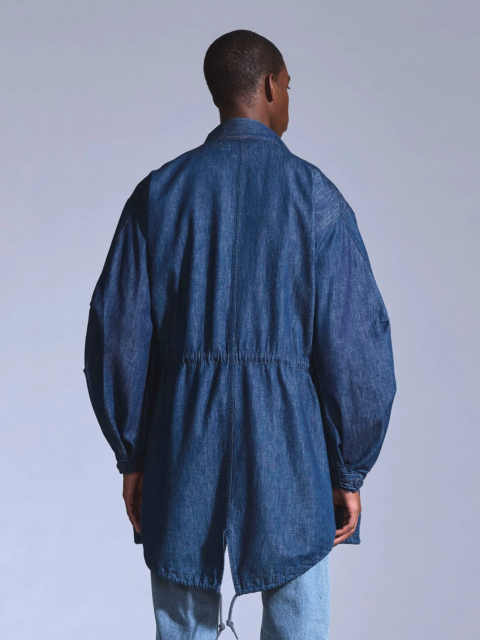 LEVI'S Blue Tab Men's Fishtail Parka Jacket Blue