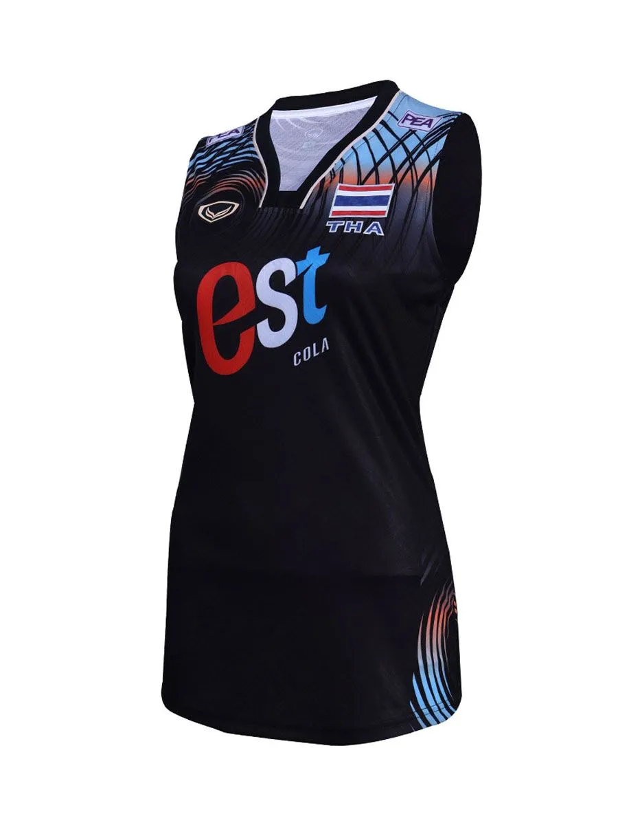 GRAND SPORT Black WomenVolleyball  Jersey 2024 (014353)