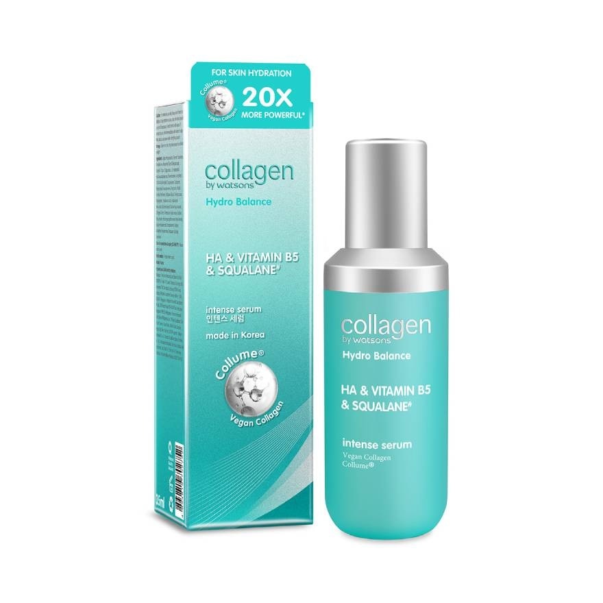 Collagen by Watsons Hydro Balance HA  Vitamin B5  Squalane Intense Serum 35 ml.