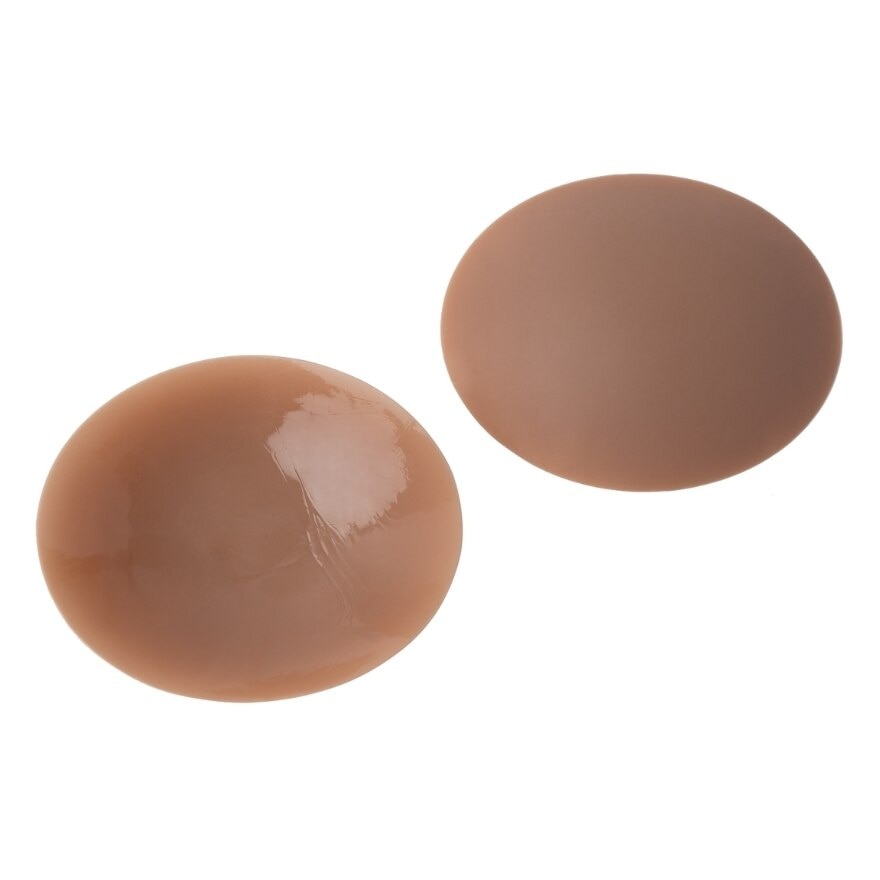 Feyre Silica Gel Adhesive Nipple Covers 8cm Coffee