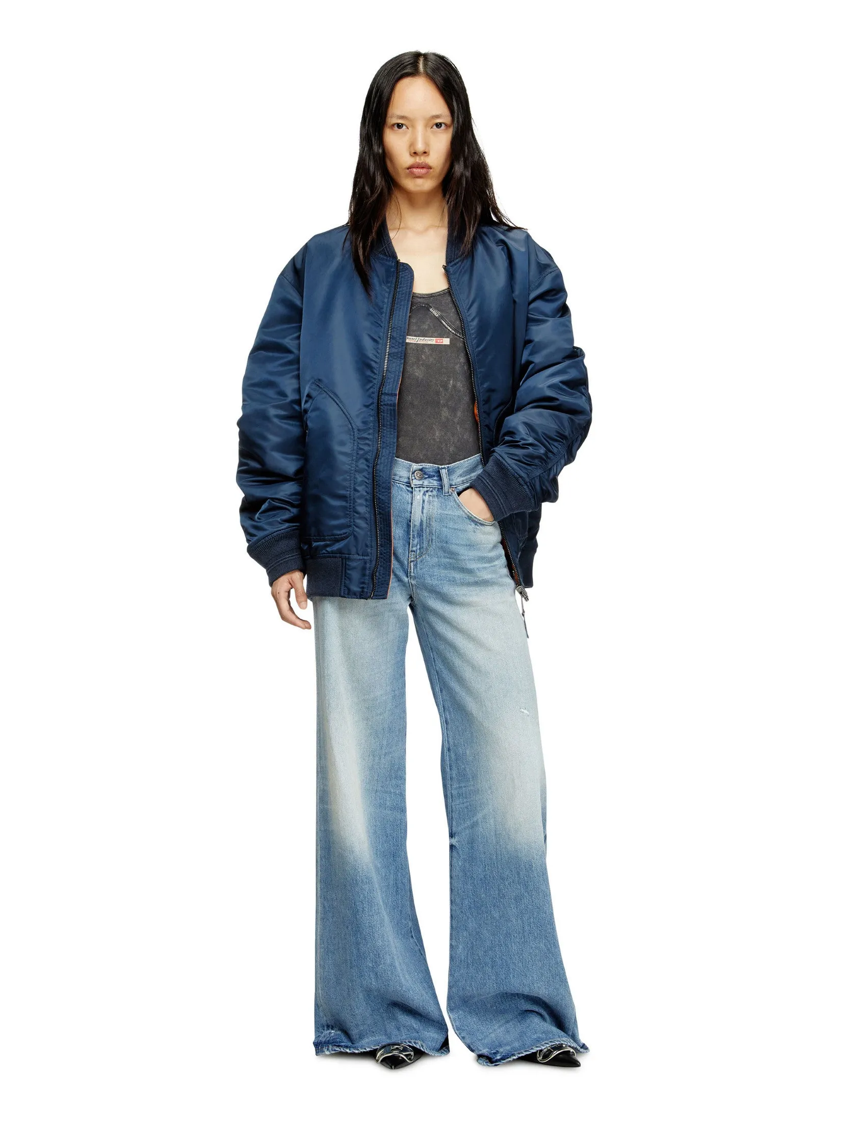 DIESEL Jeans Pants Women 1978 D-AKEMI L.30 TROUSERS Blue