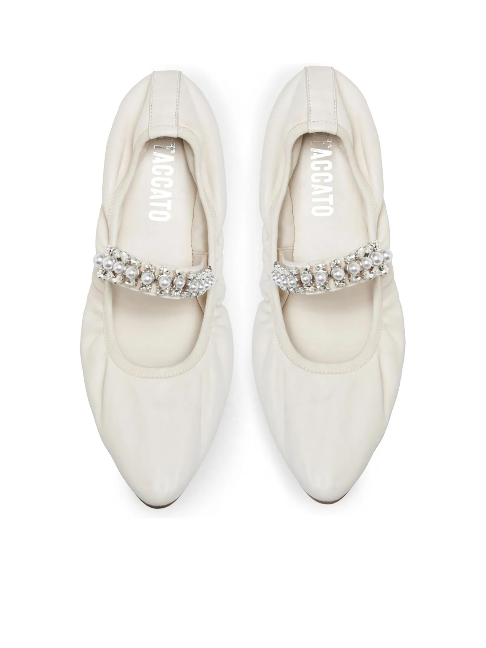 STACCATO Women Flat Shoes Crystal Strap