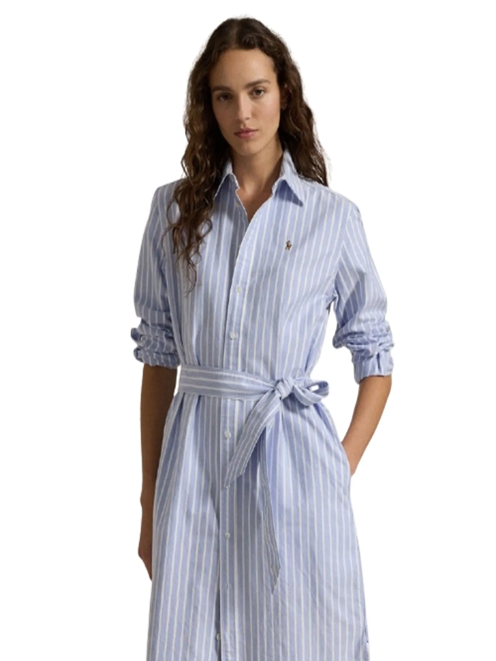 POLO RALPH LAUREN Dress Women WMPODRSNFA20787 Blue Size - 2 US