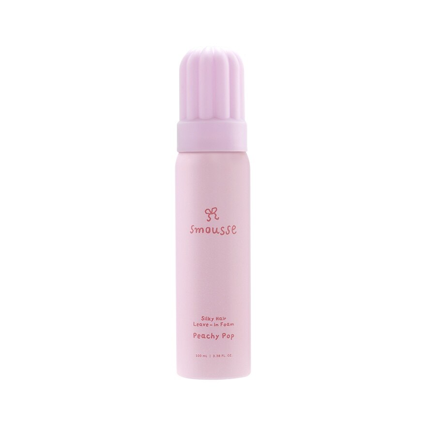 Smousse Silky Hair Leave-In Foam Peachy Pop 100 Ml.
