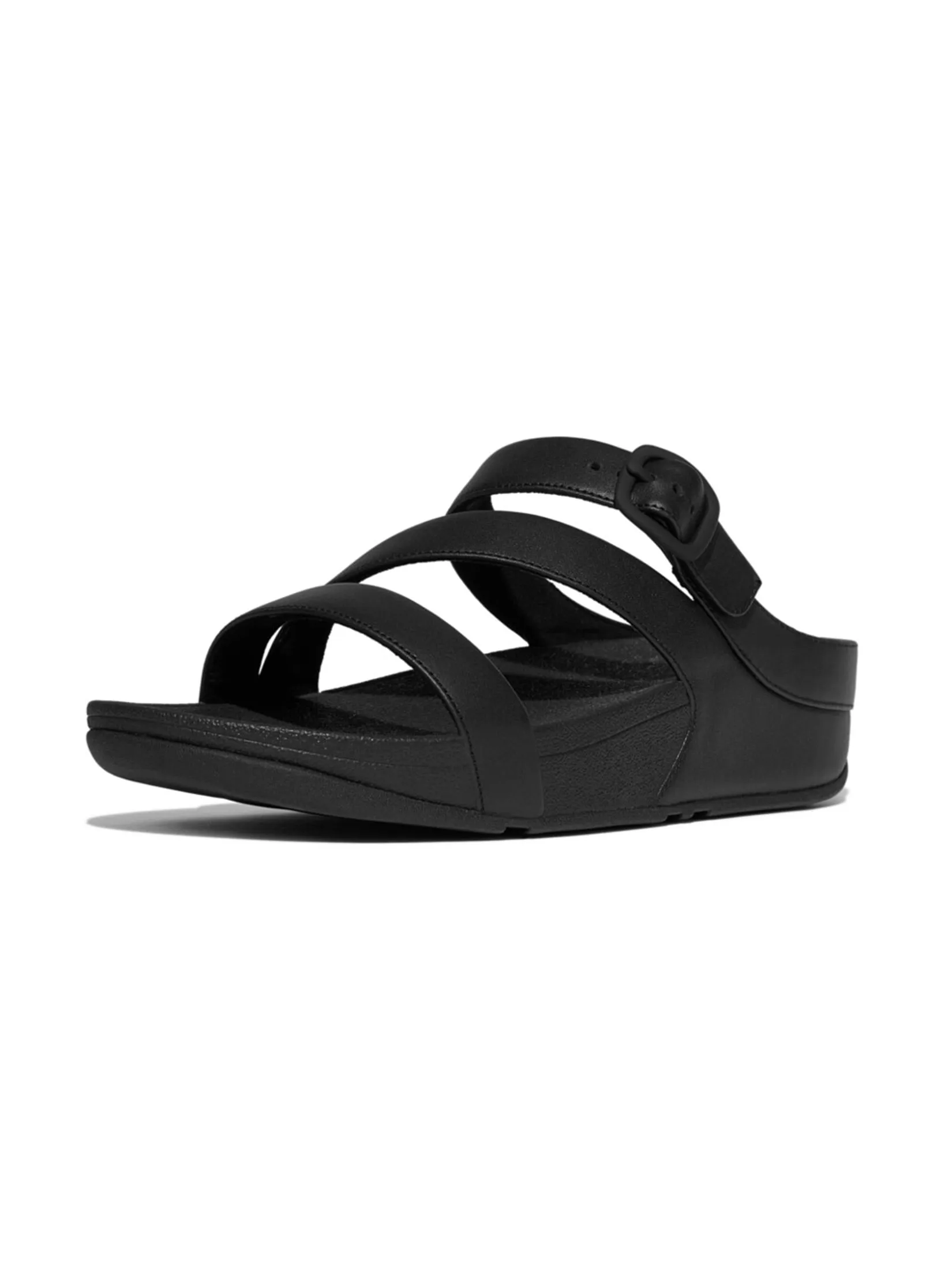 FitFlop™ WOMEN'S SKINNY II LEATHER Z-STRAP S BLACK
