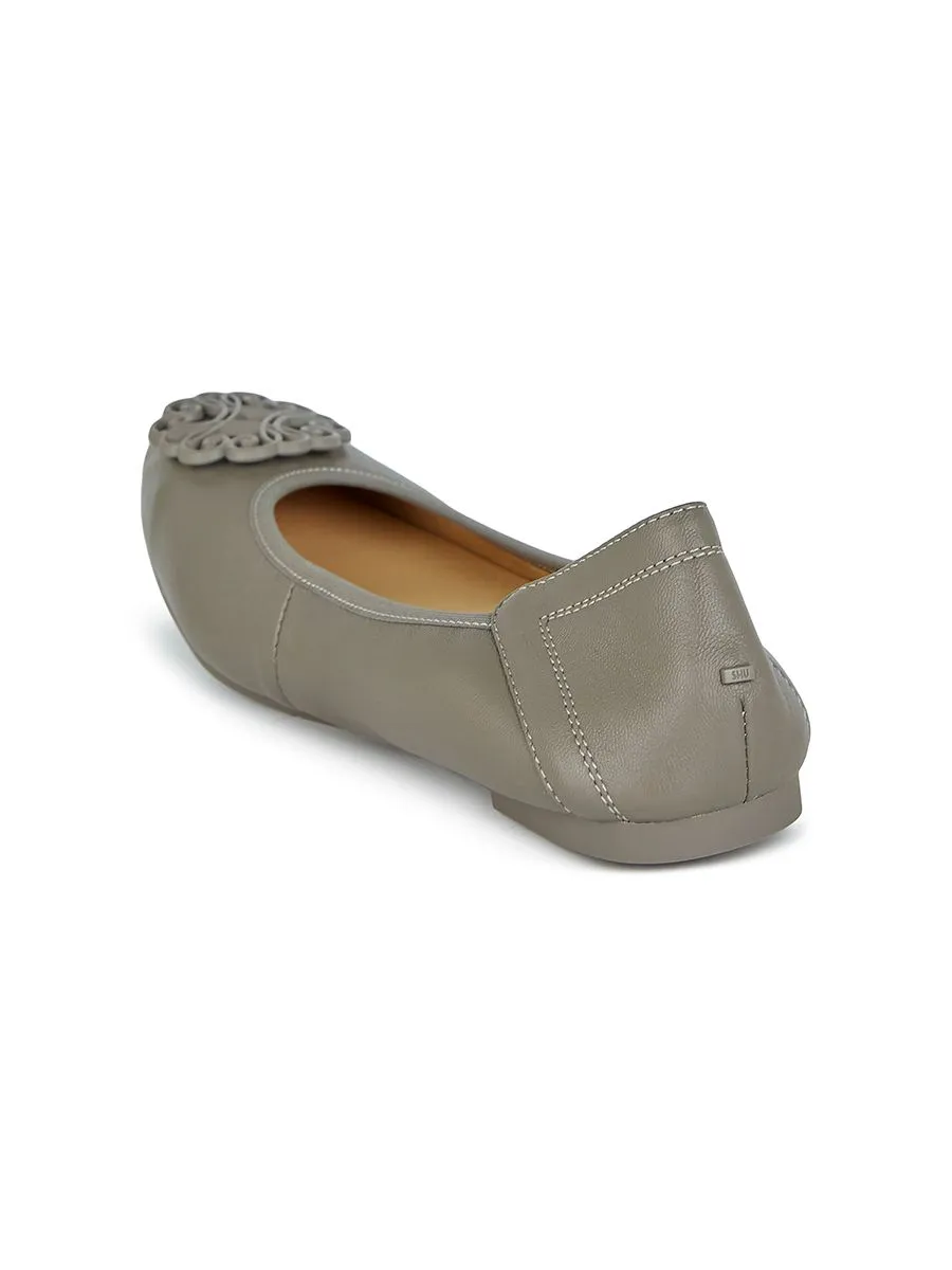 SHU WOMEN  SOFY SOFA INFINITE HEART ONTONE - TAUPE GREY