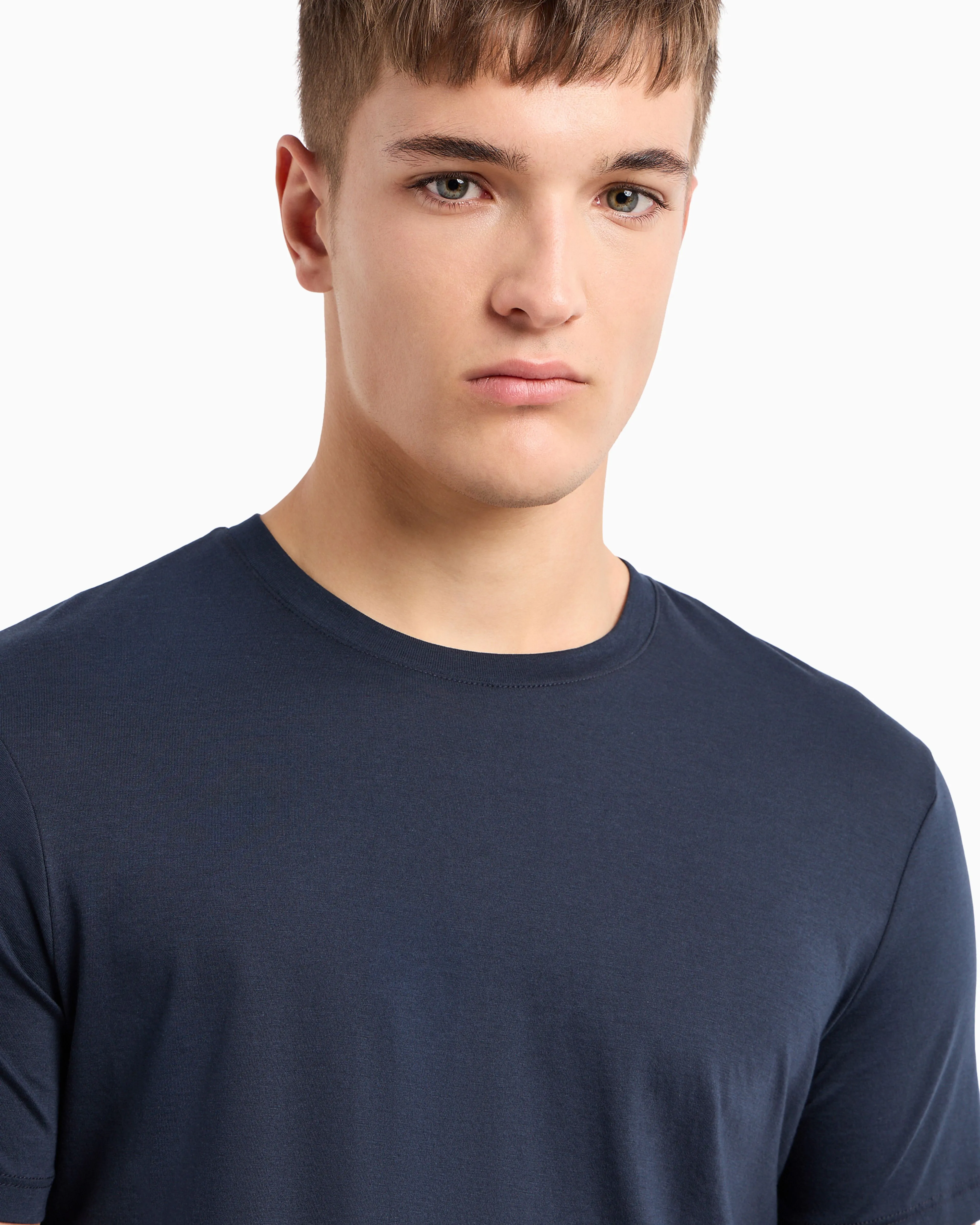 ARMANI EXCHANGE Tee Men 8NZT74-ZJA5Z-1510 Navy Blue