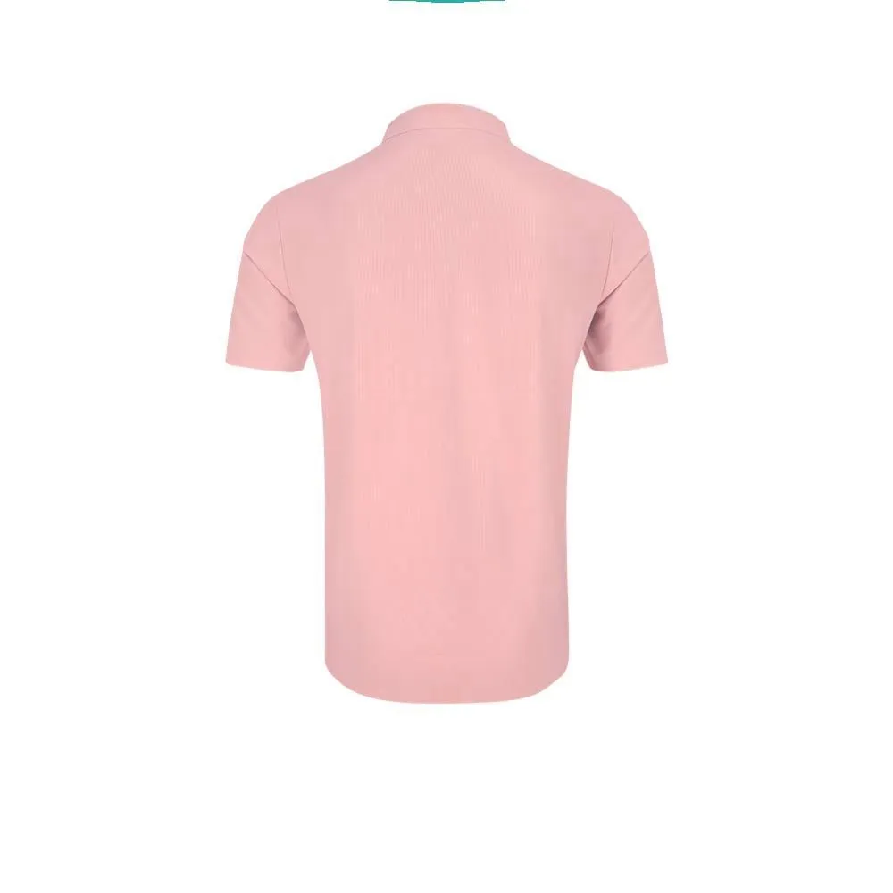 9NINE Men Golf Polo Shirt N25GOPOM05 Pink - 9N358AP619EKTH