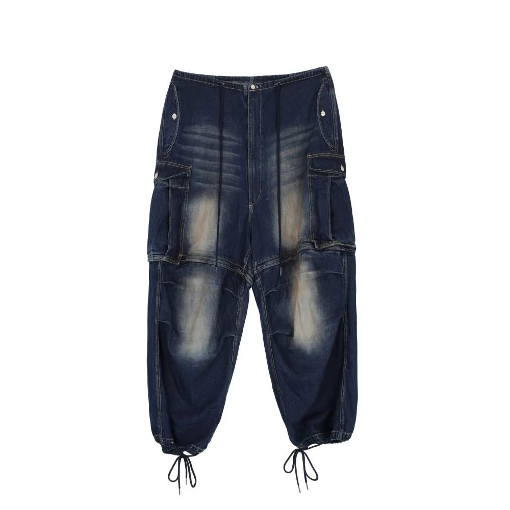 BLACKDOG BKK Dark blue pocket cargo jeans