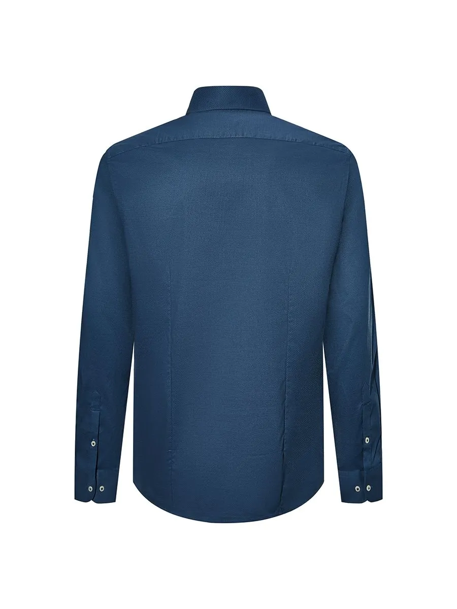 G2000 Men Clothing Easy Care Stretch Shirt Smart Fit - Navy