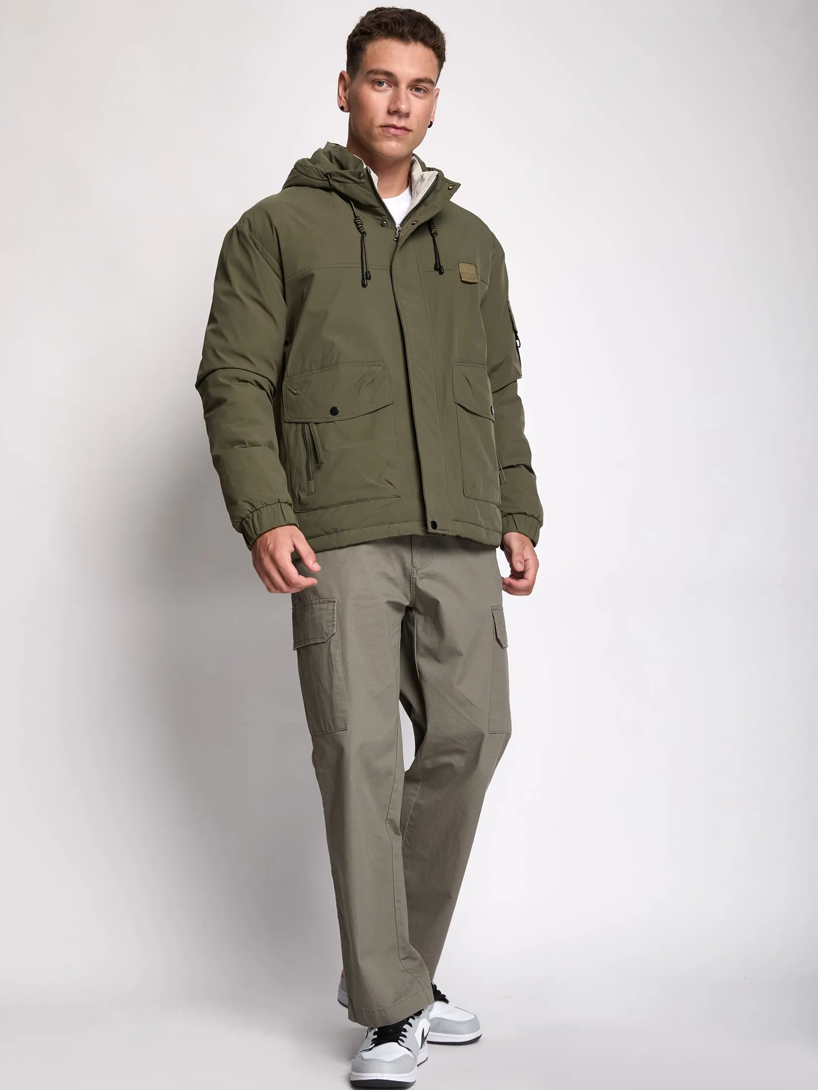 PACIFIC UNION Men Bomber Jacket