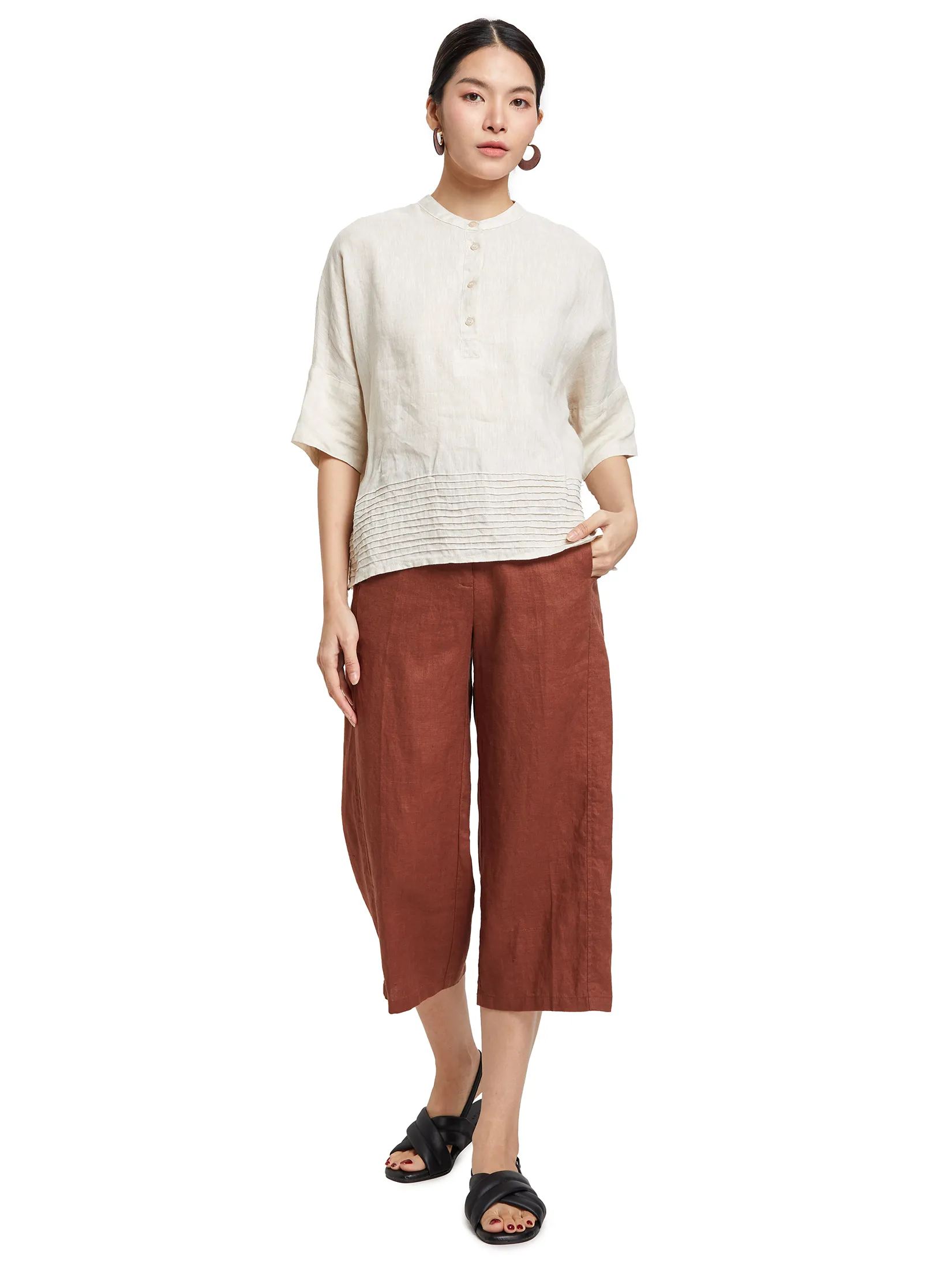 SIMPLICITY Women Cropped Pants
