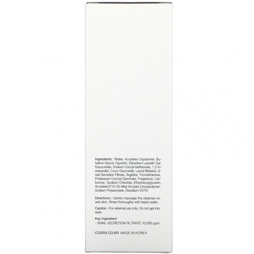 Cosrx, Улучшенное очищающее гель с муцином улитки, 150 мл (5,07 жидк. Унции)
