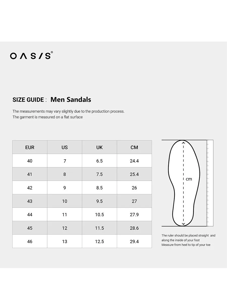 OASIS Men's Sandals Brown