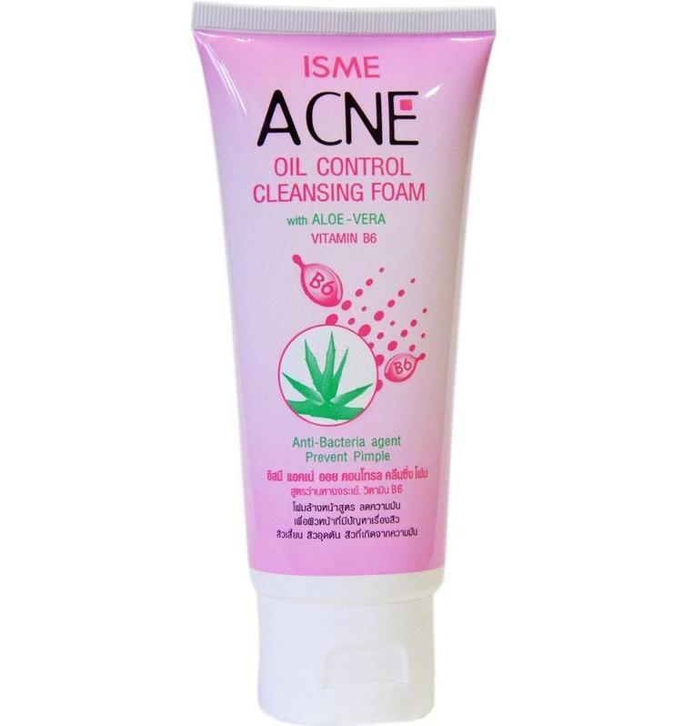 Пенка от акне и прыщей с кислотами Isme 60 гр