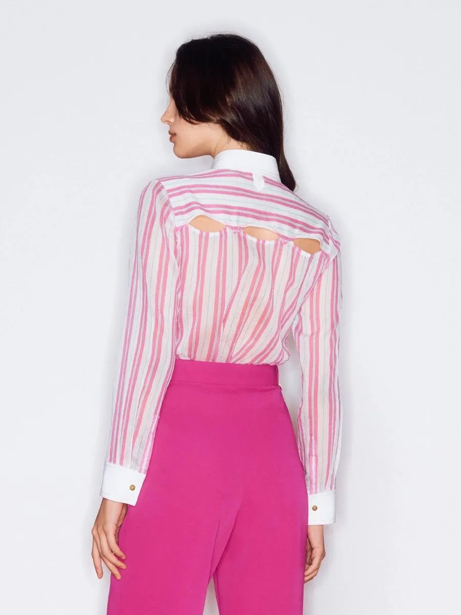 ASV ASV (RS24) Sophie Striped Women Shirt Pink | 60% Off | Central Online