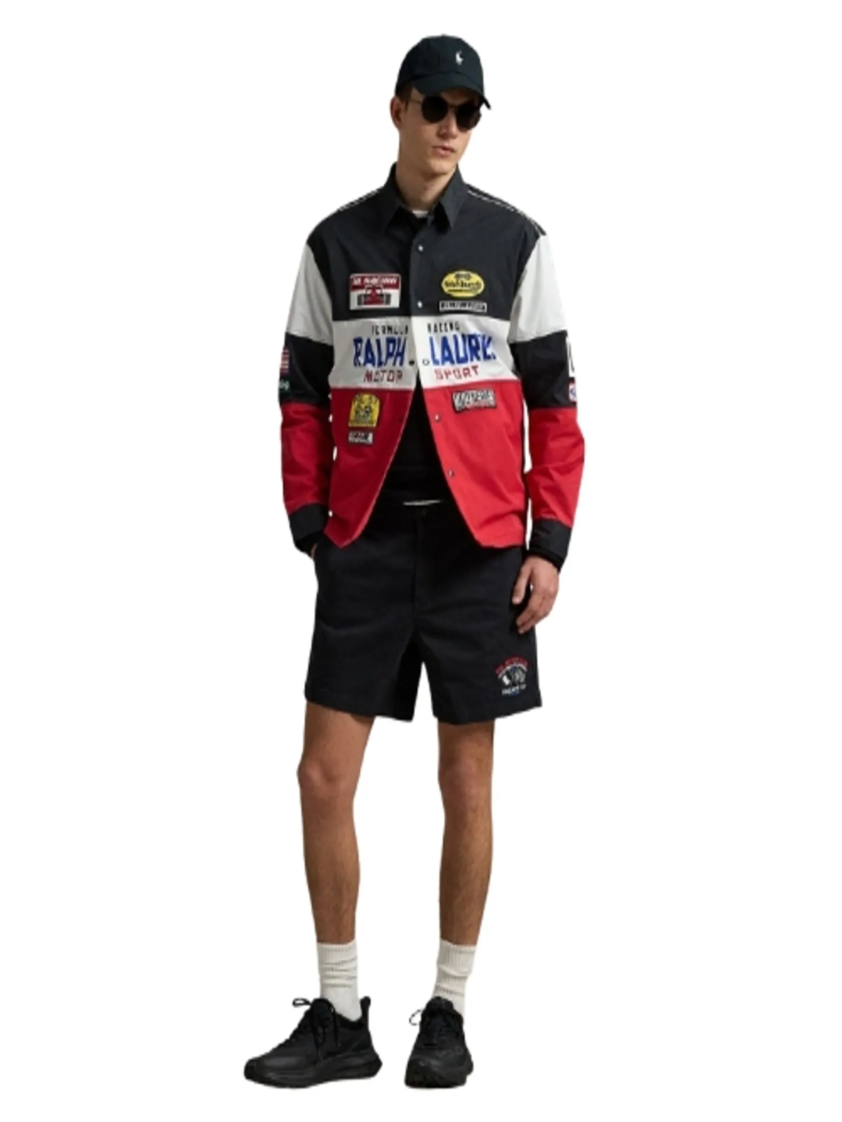 POLO RALPH LAUREN Shorts Men MNPOSHO14G20568 Black Size - M