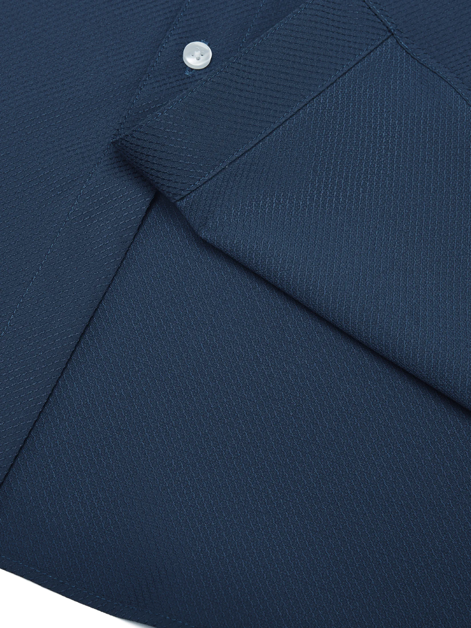 G2000 Men Clothing Non-Iron Texture Shirt  Smart Fit - Navy