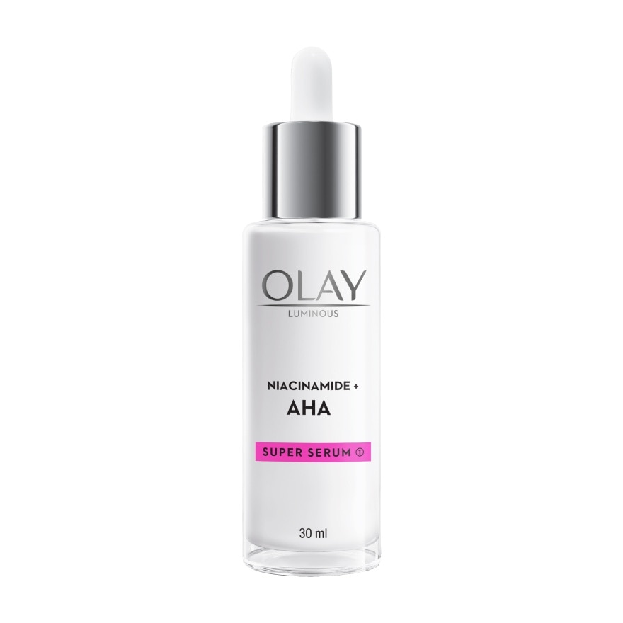 Olay Luminous Niacinamide + AHA Super Serum 30 Ml. - White