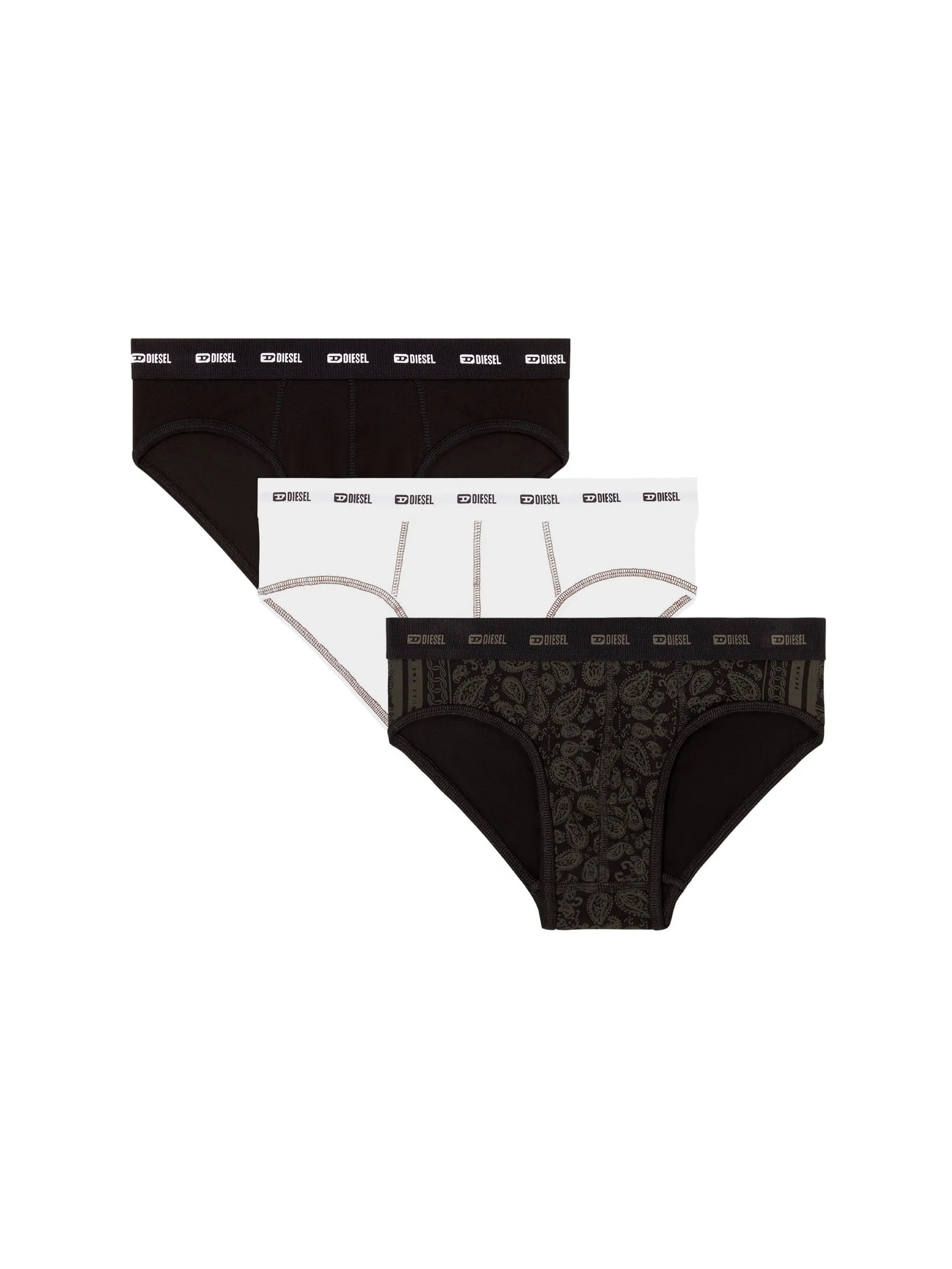 DIESEL Men ANDRE-UTLT-3PACK UNDERPAN Underwear Muti color