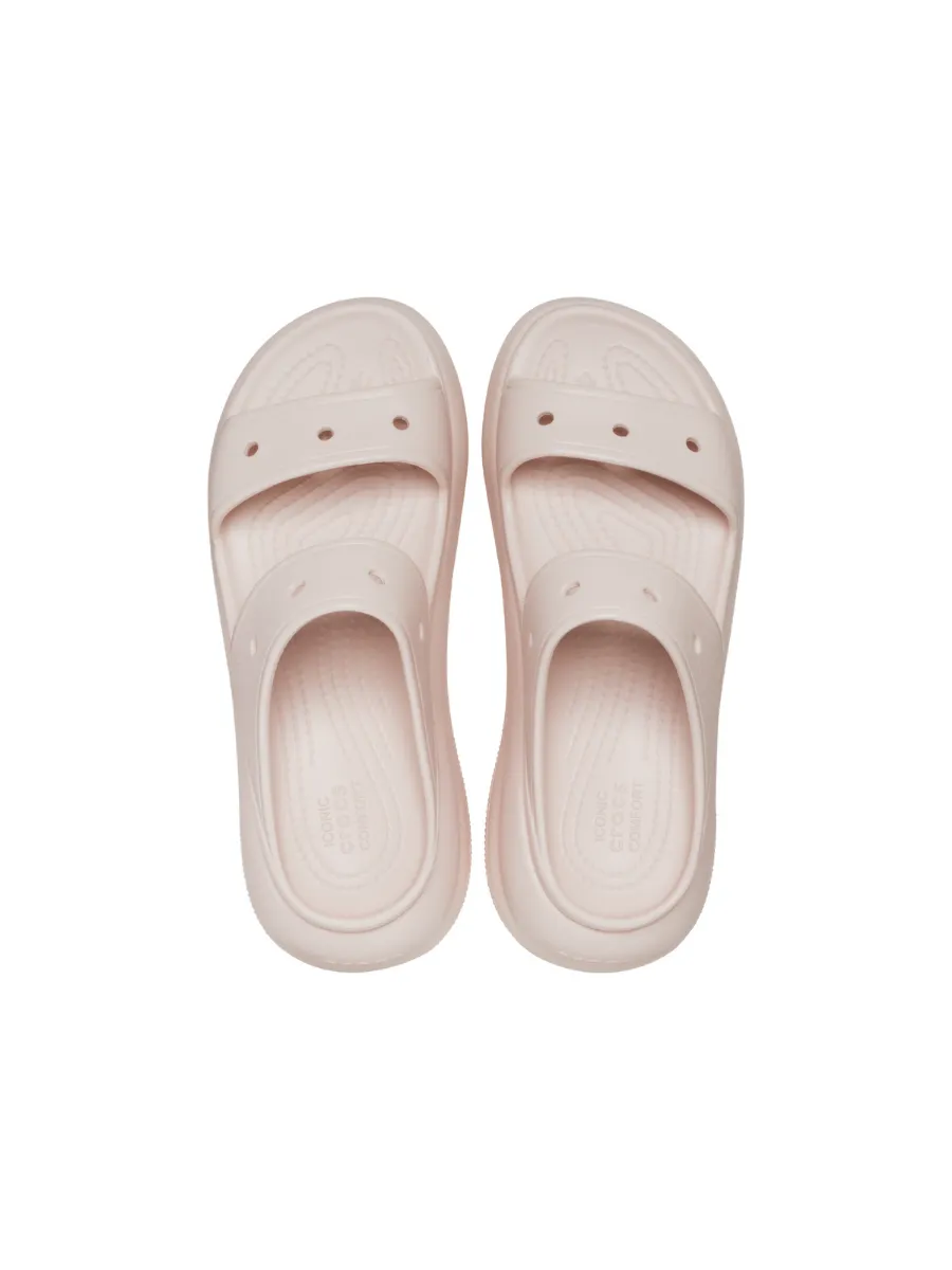 CROCS UNISEX CRUSH SANDALS QUARTZ
