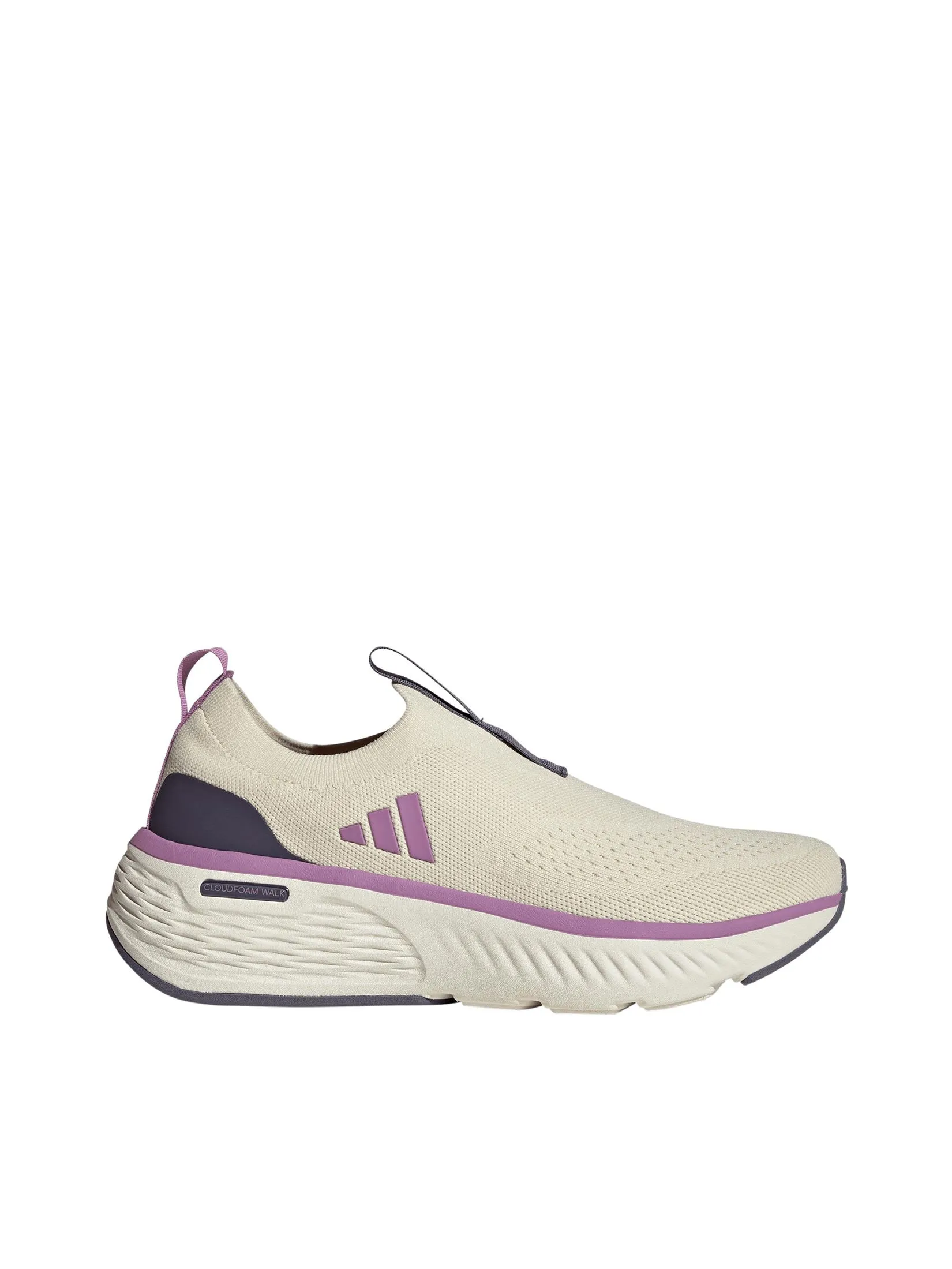 ADIDAS Women Sneakers Cloudfoam Go Sock JS1205 Yellow / Warm Vanilla / Preloved Violet / Preloved Purple