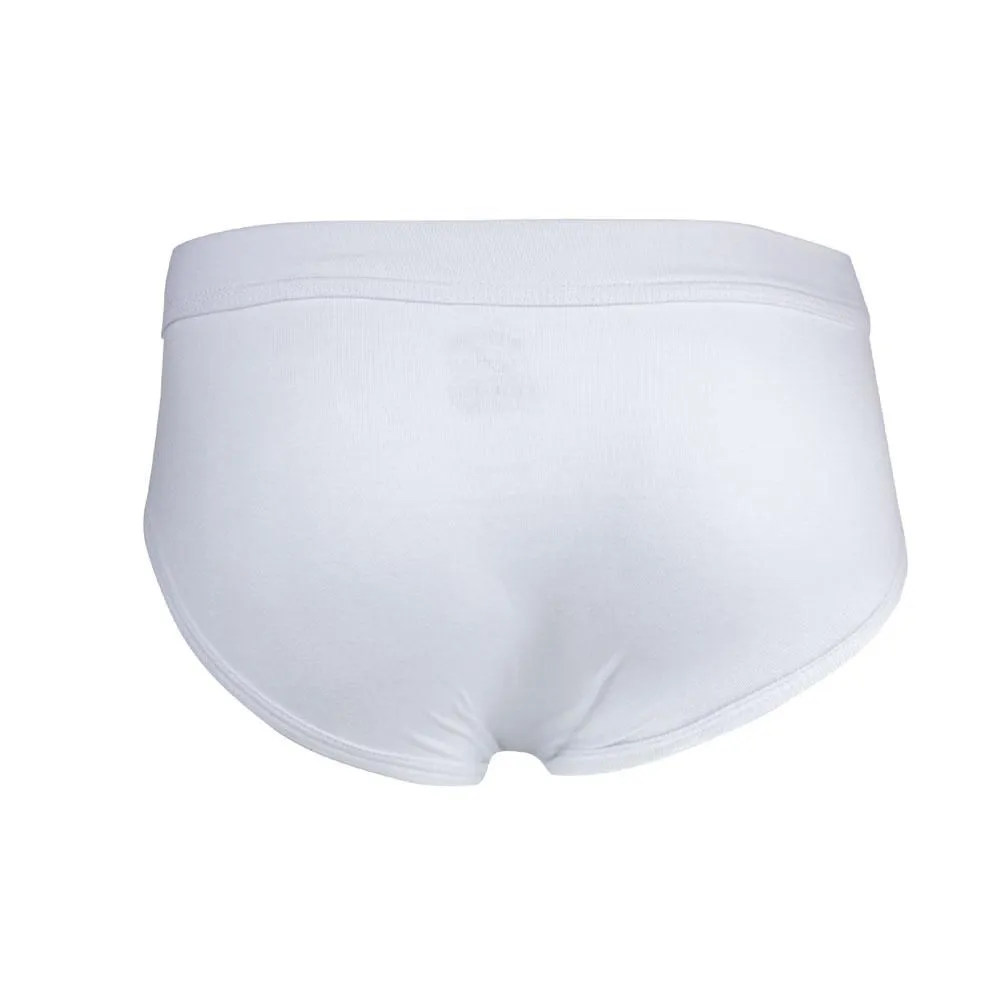 J.PRESS Men's White Brief Underwear no.2903W (PACK3)
