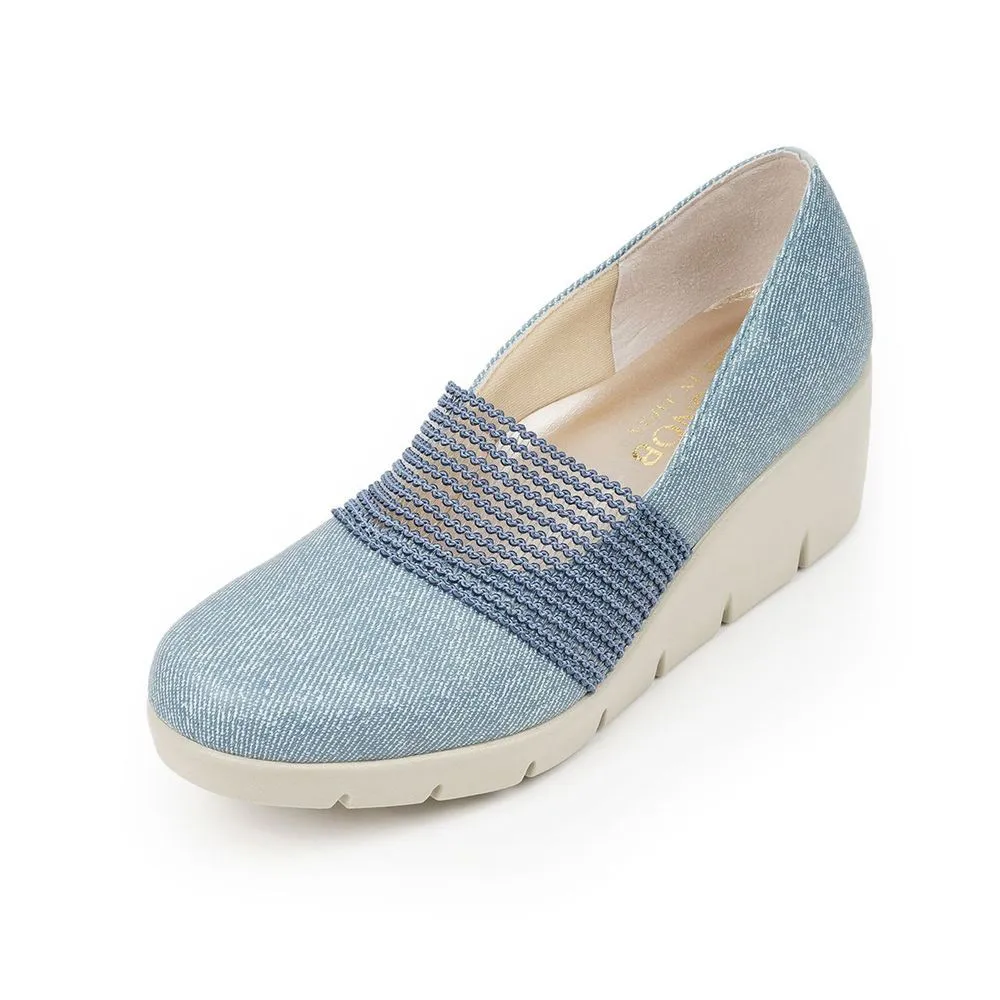 JOLI SNOB Blue Comfort High Heels FC-39614