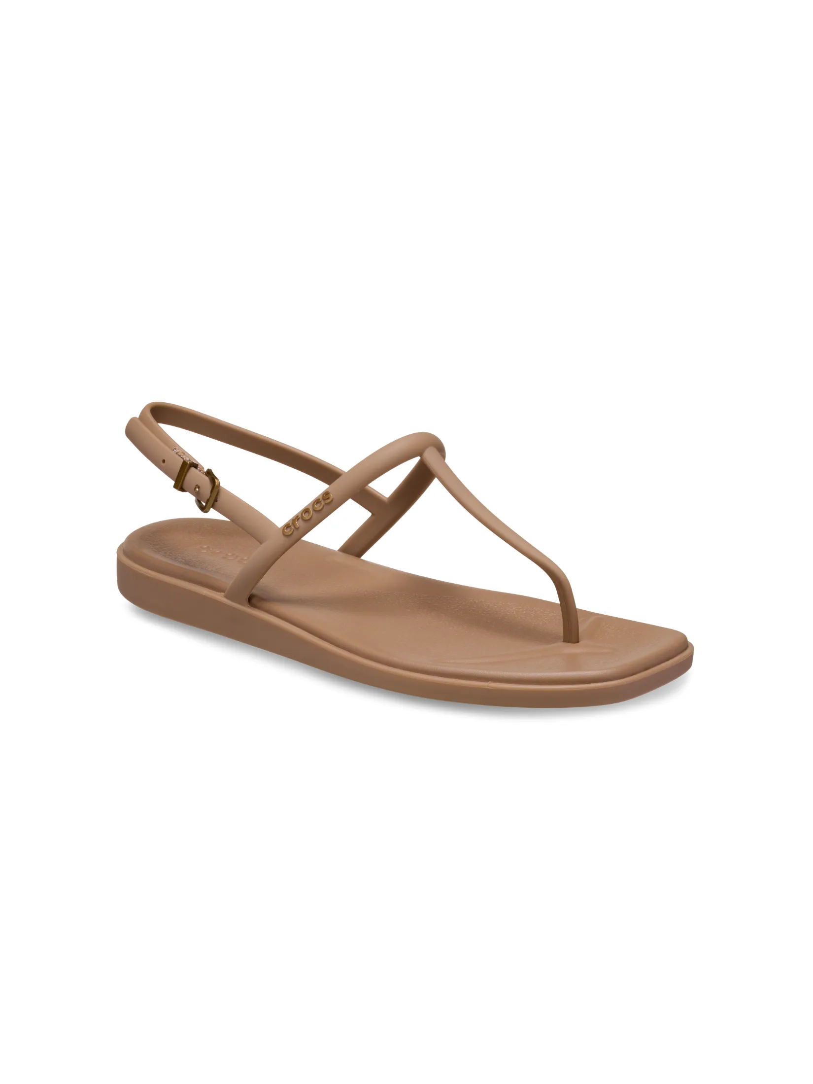 CROCS WOMEN'S  MIAMI THONG FLIP - MILK CHOCOLATE
