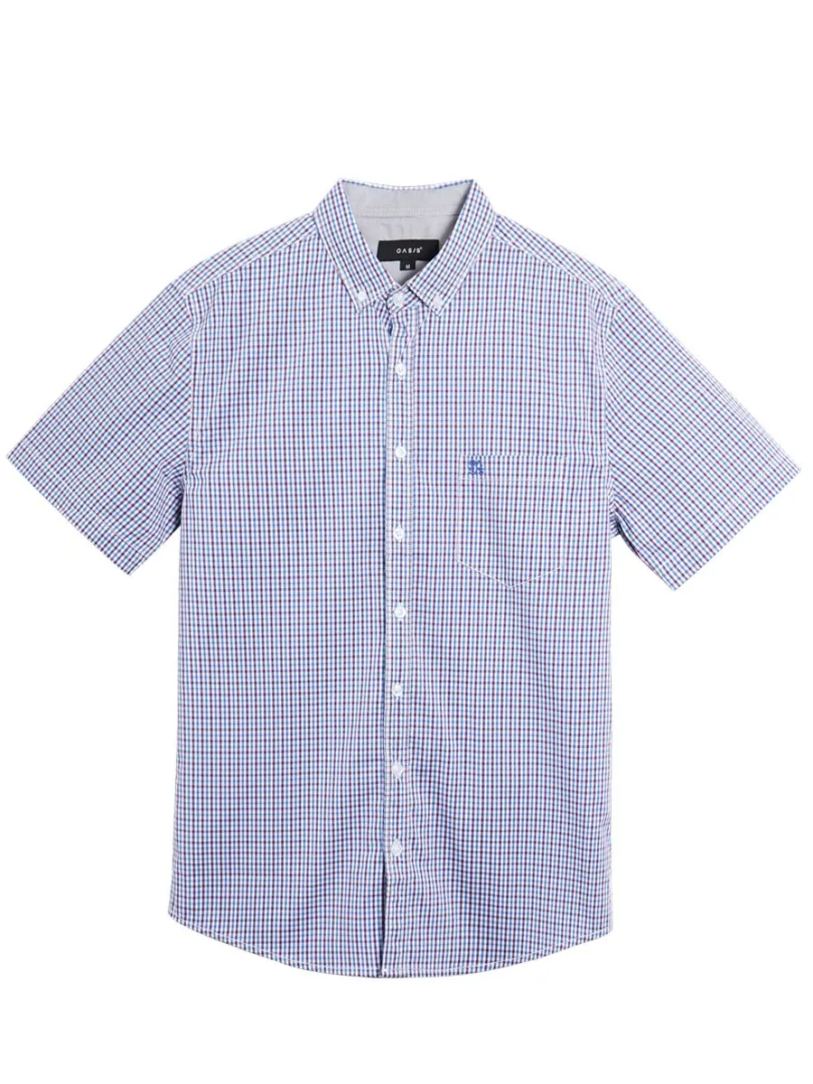 OASIS Men's Short sleeve polo shirt Purple