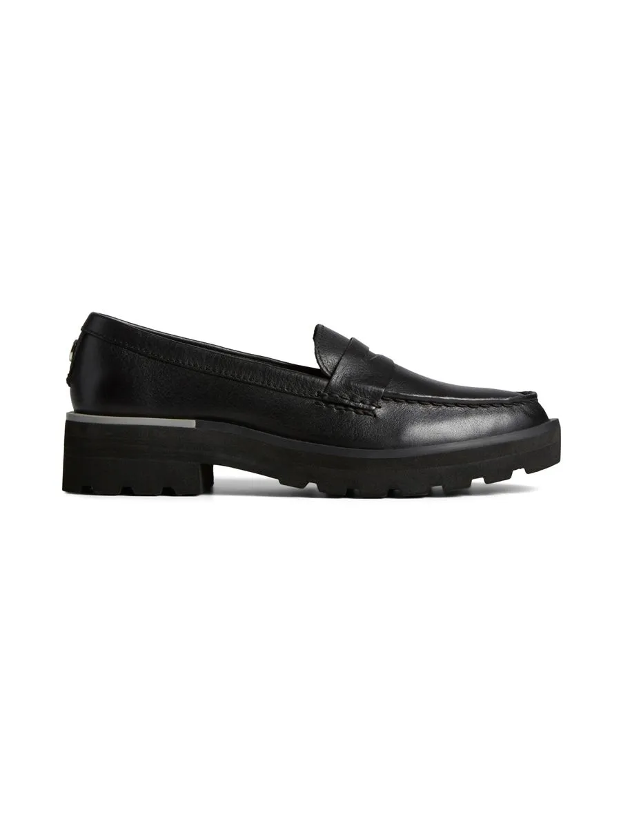 SPERRY WOMEN CHUNKY PENNY BLACK