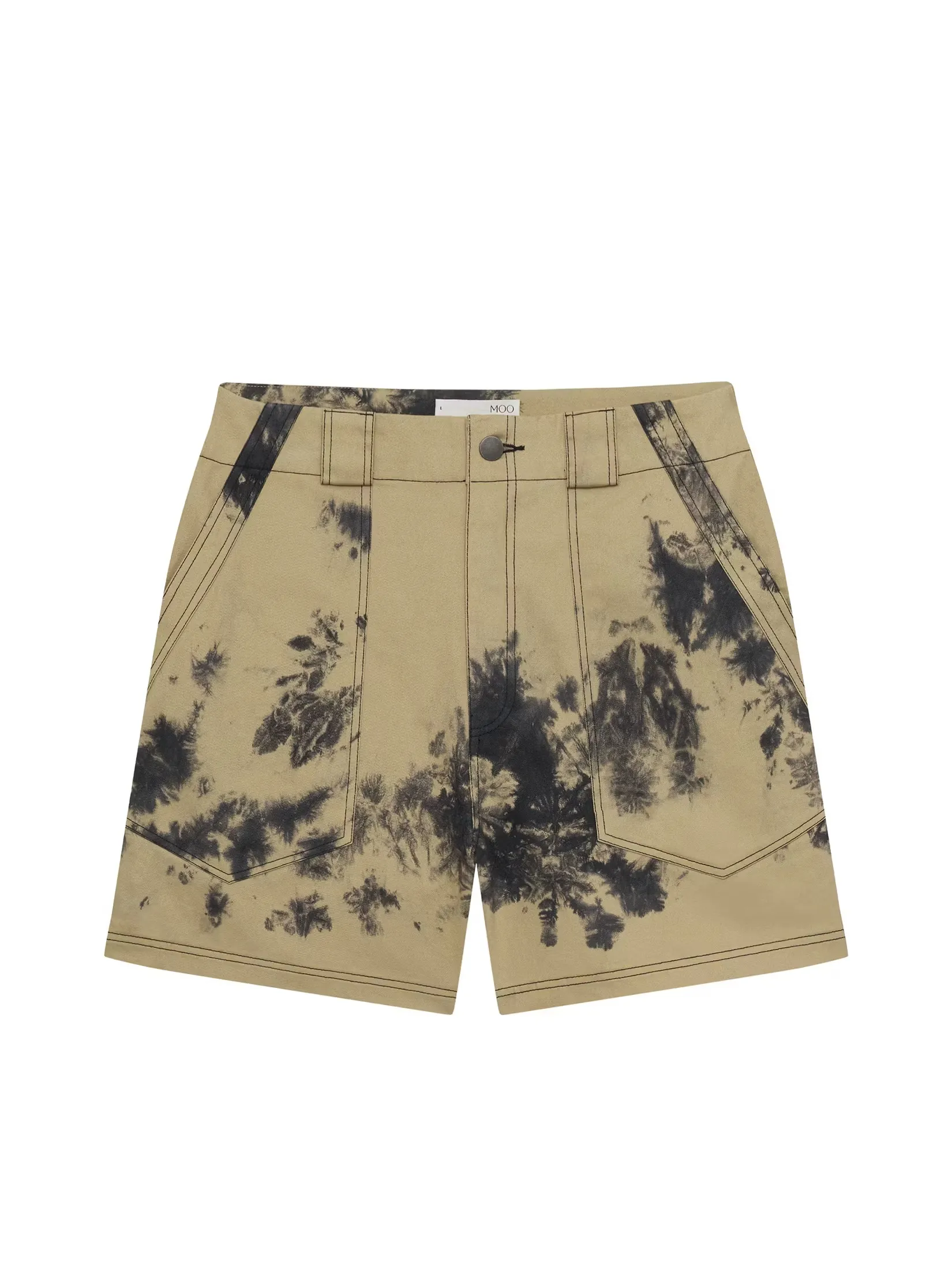 MOO [MOO 3/25] Tie-Dye Wild Shorts Print