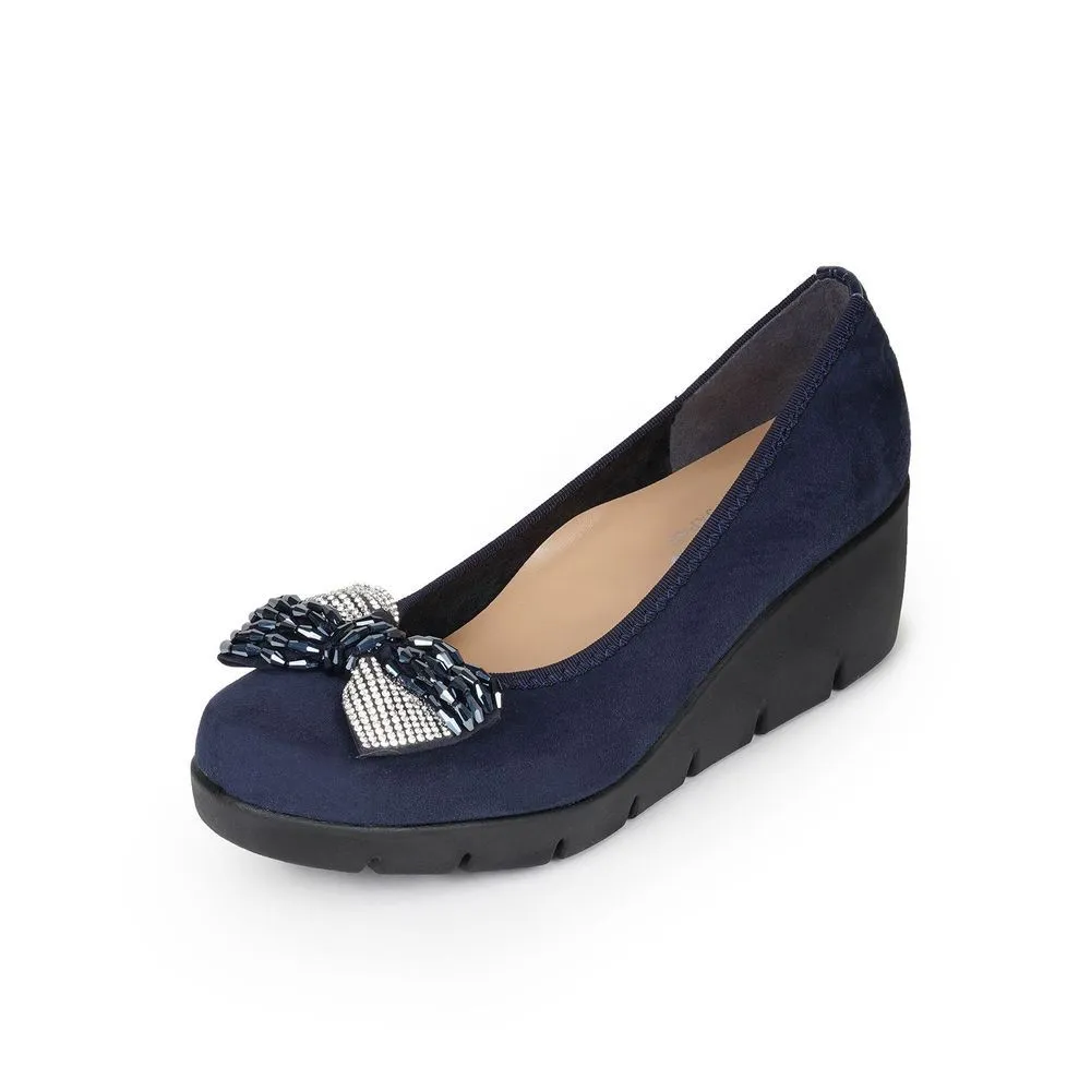JOLI SNOB Navy Comfort High Heels FC-39657