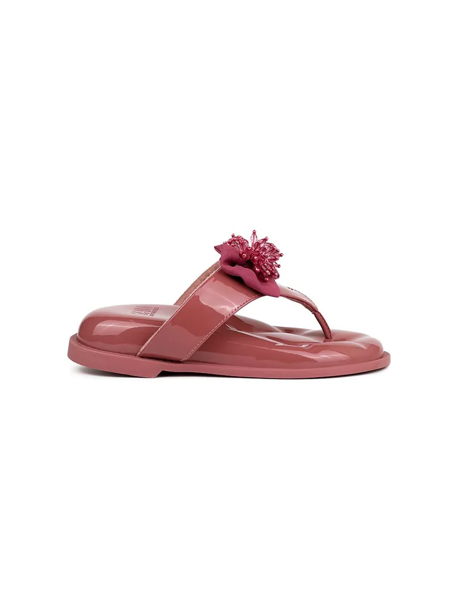 SHU WOMEN SOFASANDALS SWEETCHIC - GLOSSY ROSEWOOD