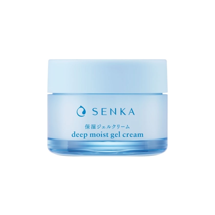 Senka Deep Moist Gel Cream 50 G. ครีมบำรุงผิวหน้า ชุ่มชื่น ผิวกระจ่างใส