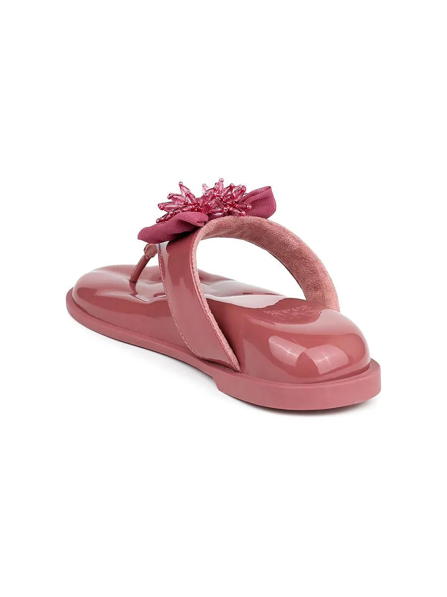 SHU WOMEN SOFASANDALS SWEETCHIC - GLOSSY ROSEWOOD