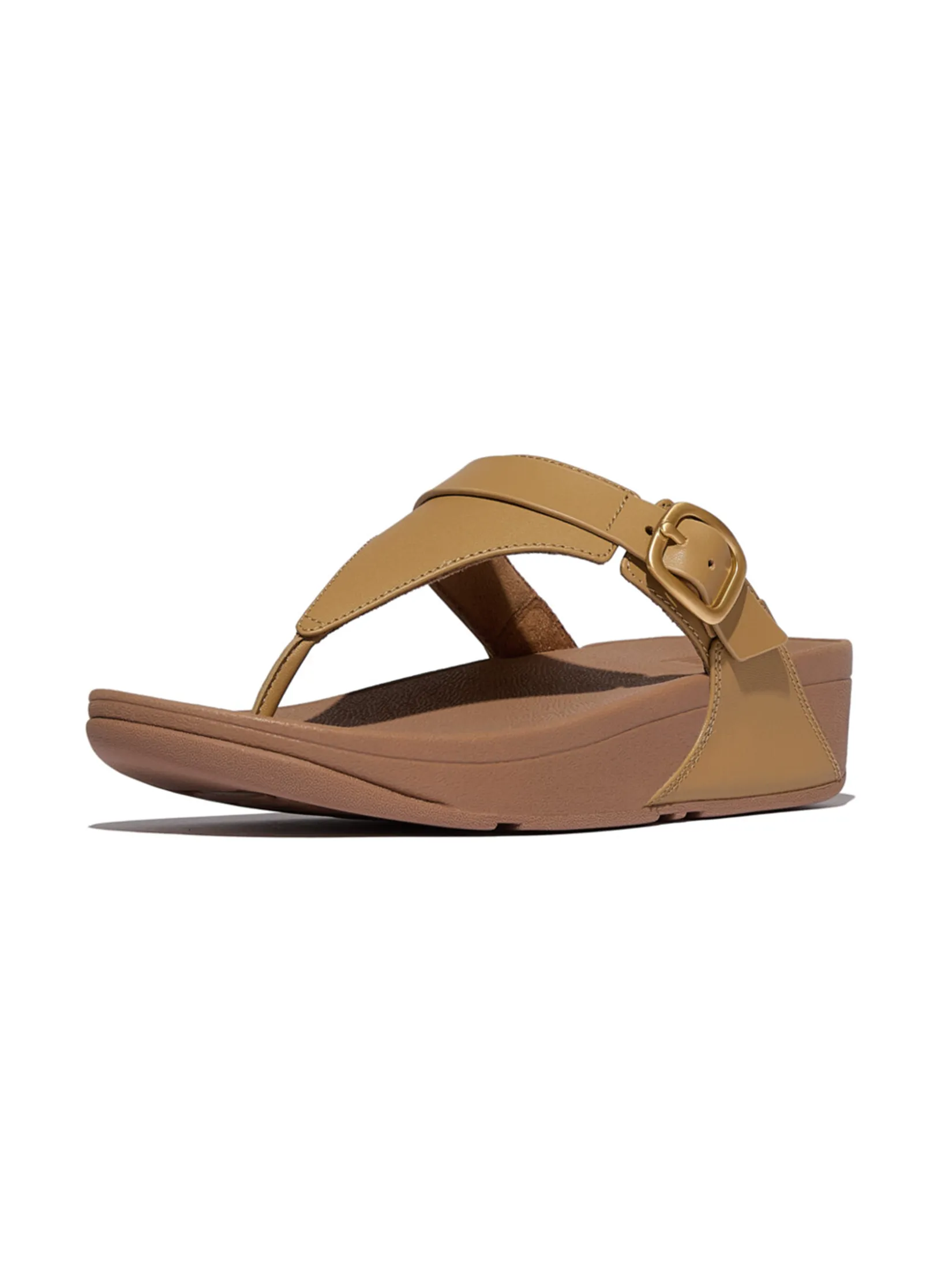 FitFlop™ WOMEN S LULU ADJUSTABLE LEATHER BEIGE