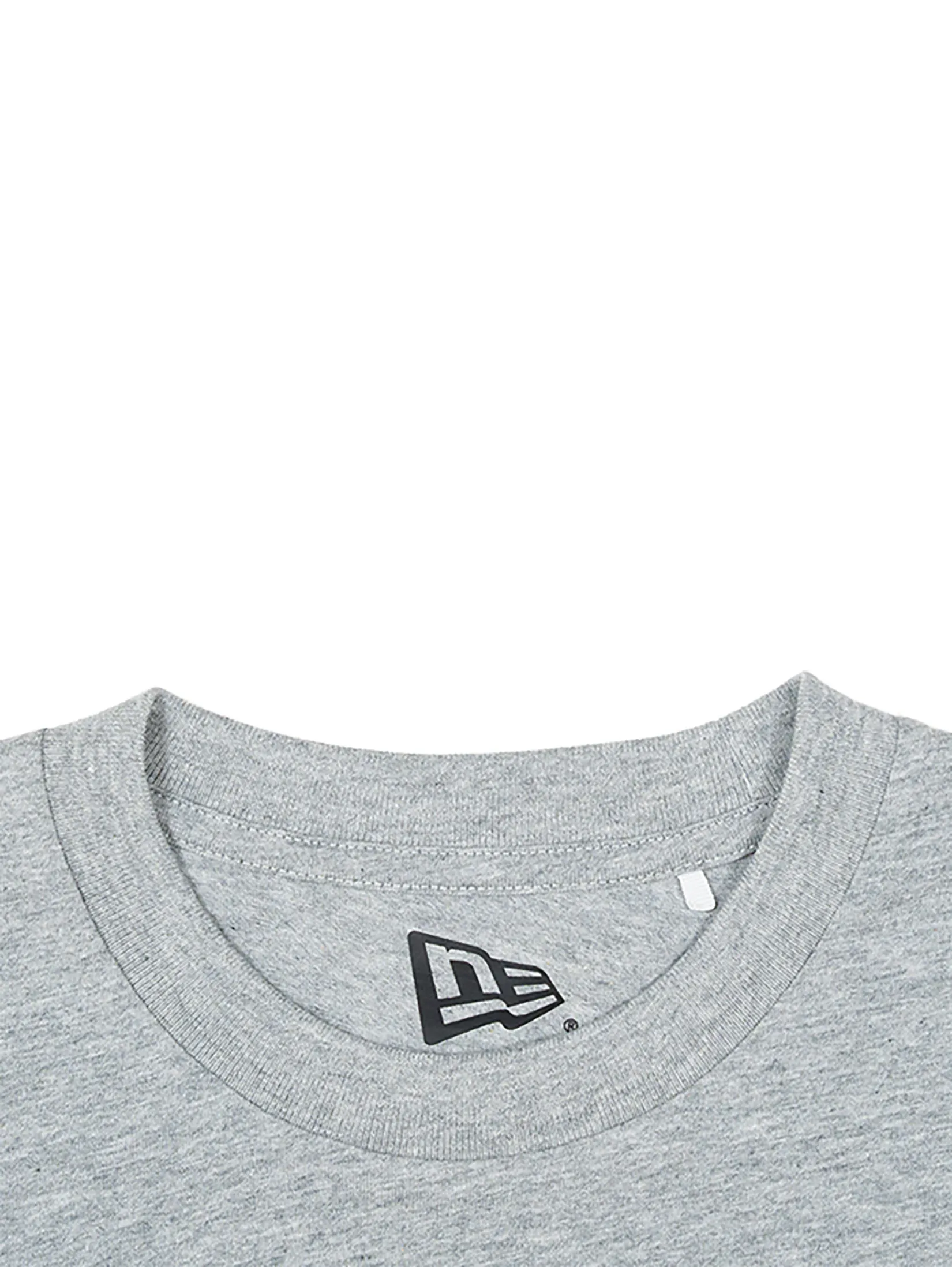 NEW ERA UNISEX LONG SLEEVE TEE ESSENTIAL LOS ANGELES DODGERS H.GREY