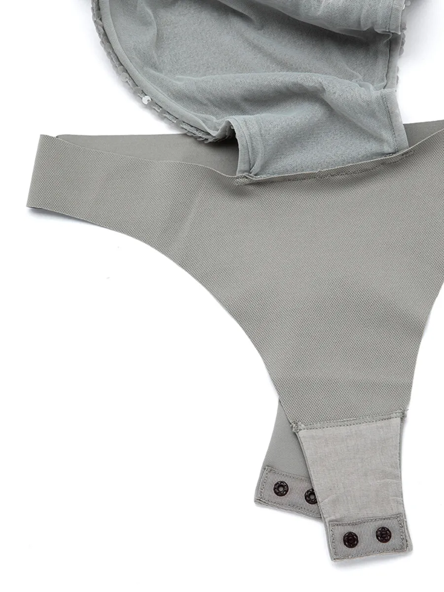 SABINA Mad Moiselle Resort 24 Gemma Bodysuit - DarkGrey